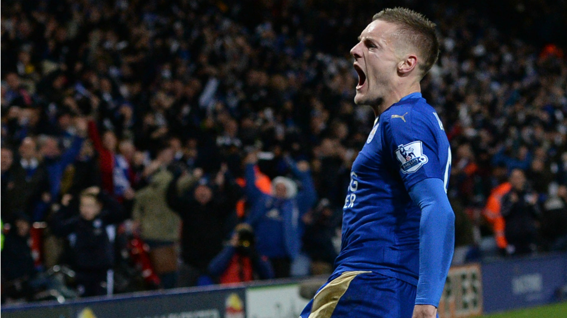 1920x1080 Leicester City forward Jamie Vardy reflects on 'unbelievable' record  achievement | Soccer | Sporting News