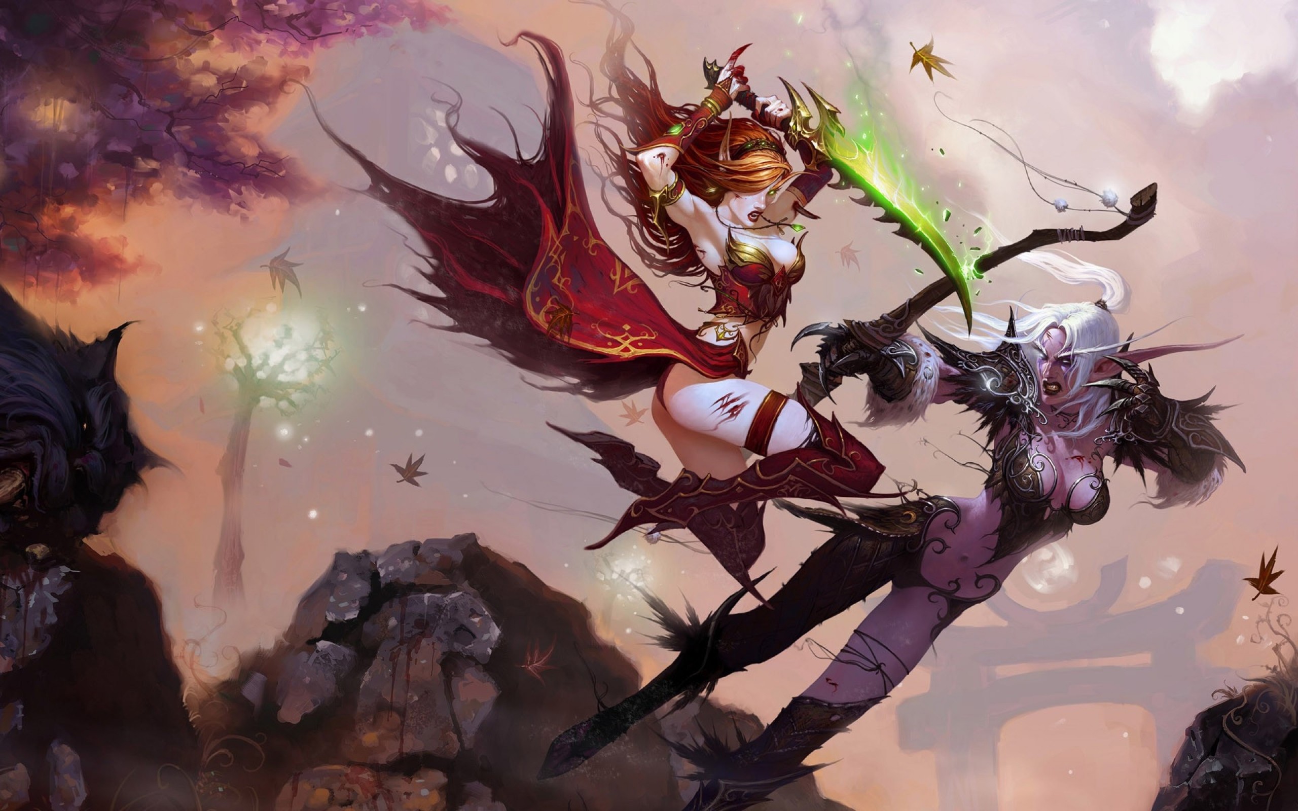 2560x1600 Blood Elf World Of Warcraft Wallpaper 11 - 2560 X 1600