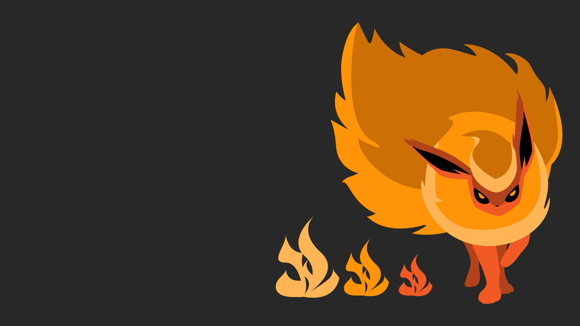 1920x1080 [OC] Flareon 1080p wallpaper (+shiny version in comments) ...