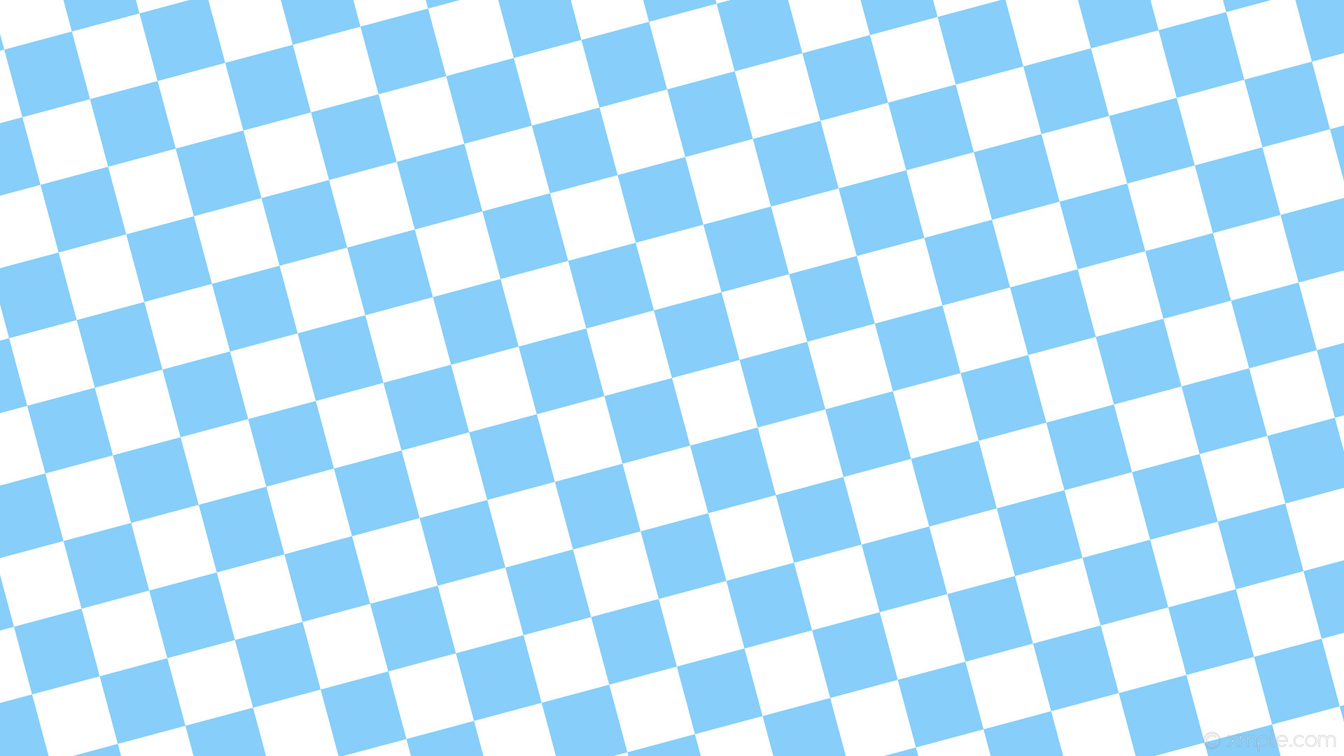 1920x1080 wallpaper white blue checkered squares light sky blue #ffffff #87cefa  diagonal 15Â° 100px