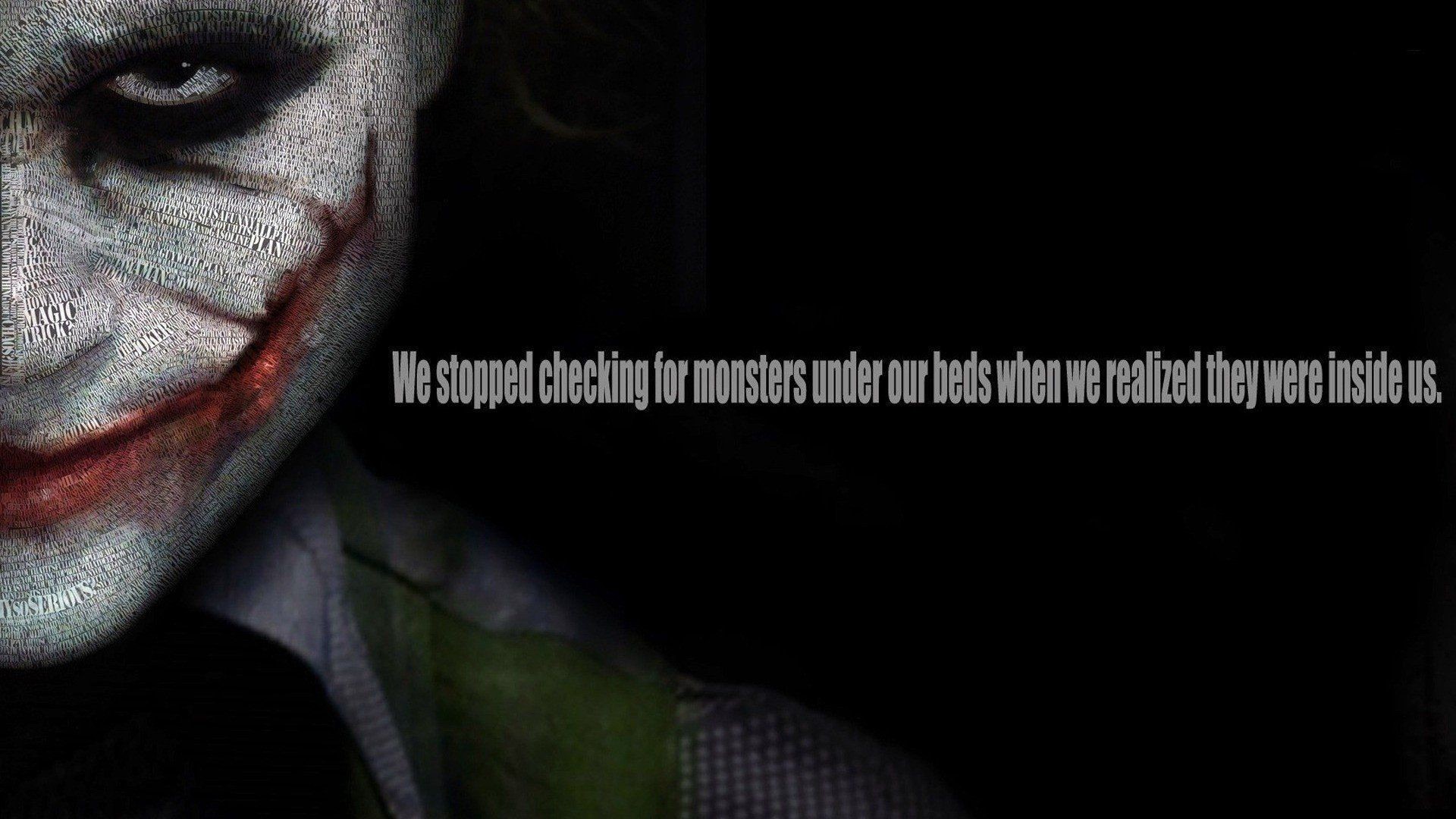 1920x1080 Batman The Dark Knight Heath Ledger Movies Quotes The Joker Joker .