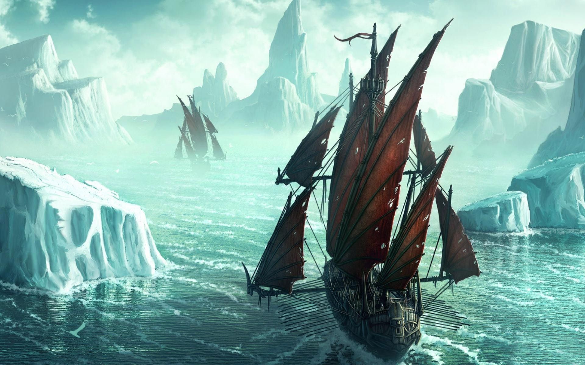 1920x1200 pirate ship wallpaper high quality resolution A9C - WallPey