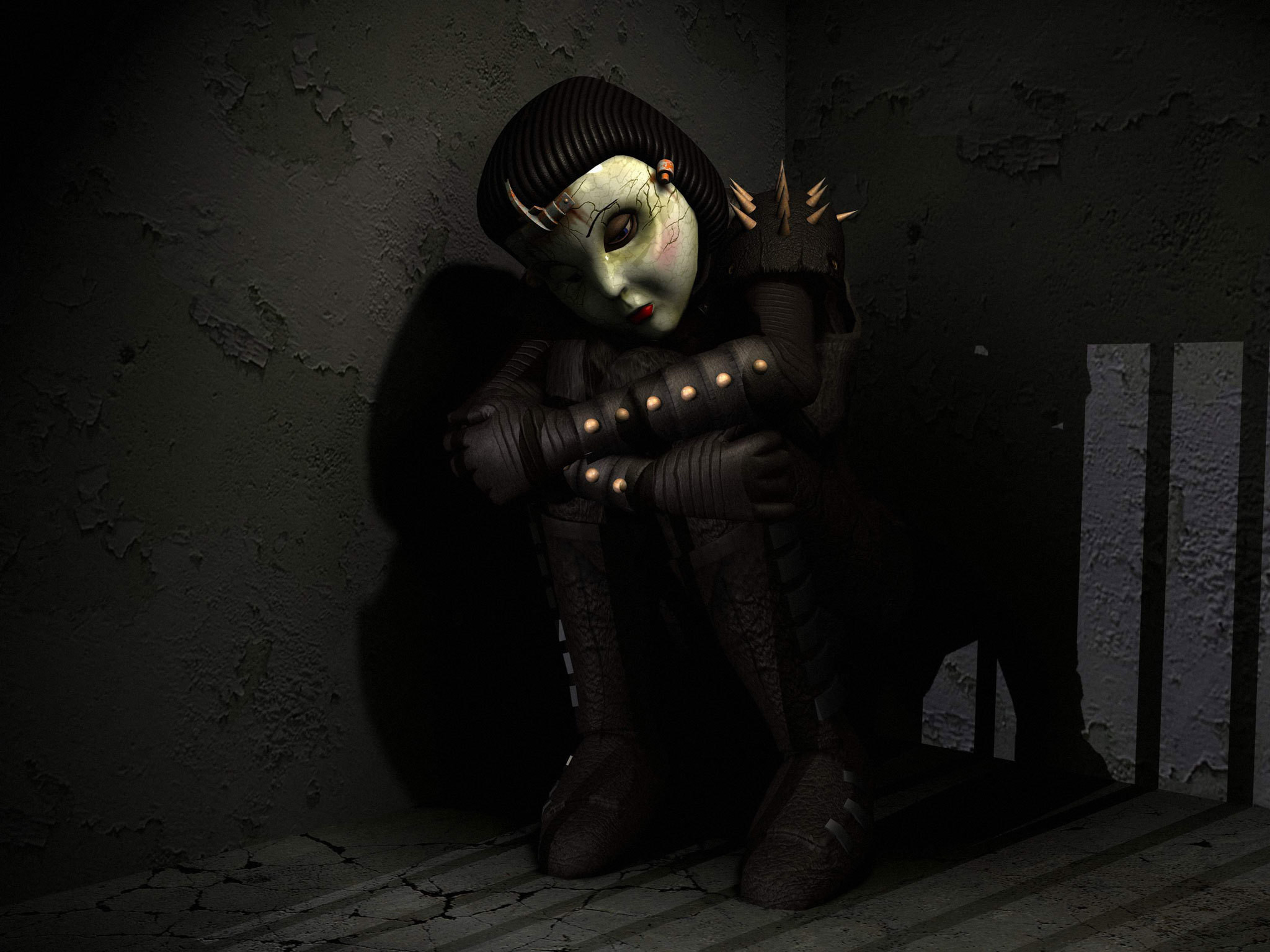 Twisted metal black dollface