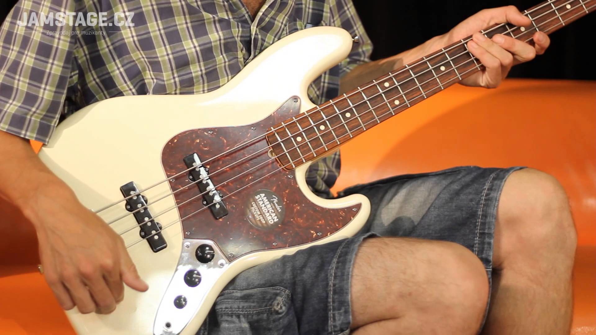 1920x1080 Fender American Standard Jazz Bass (Custom Shop '60s Jazz Bass single-coil)  - YouTube