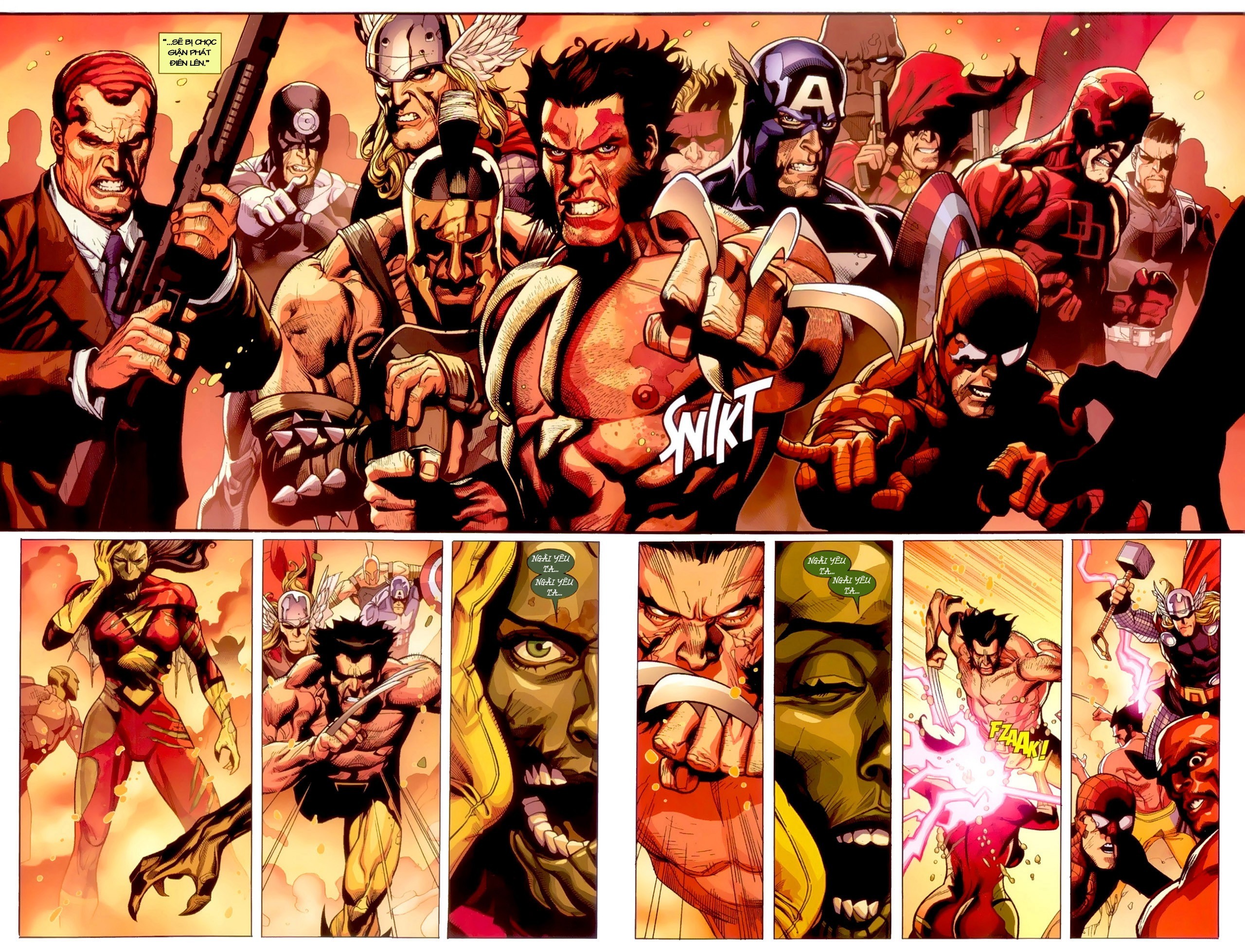 2560x1957 Comics - Marvel Comics Wolverine Wallpaper