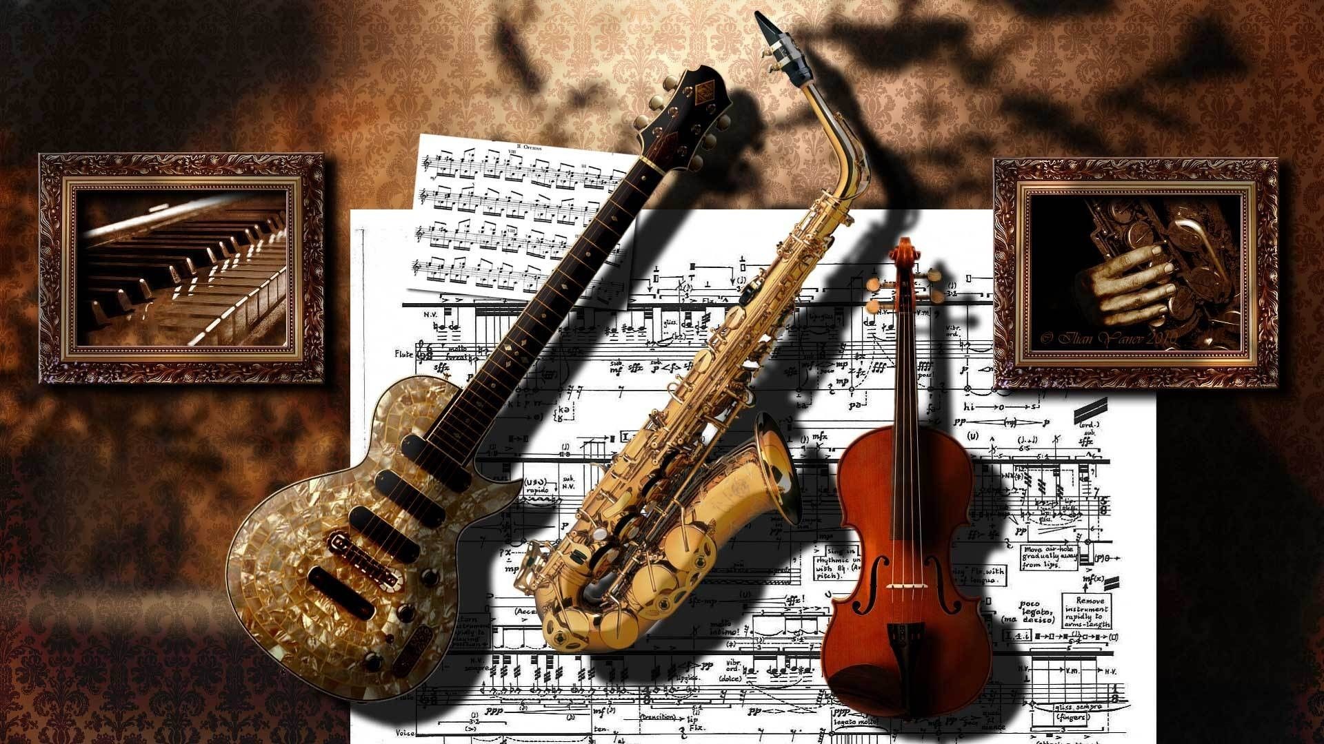 1920x1080 Download Musical Instruments Wallpapers Free Download Gallery ...