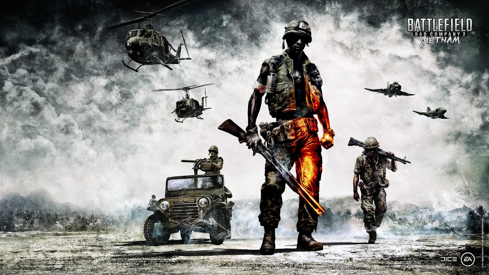1920x1080 Wallpaper zu Battlefield: Bad Company 2 - Vietnam herunterladen