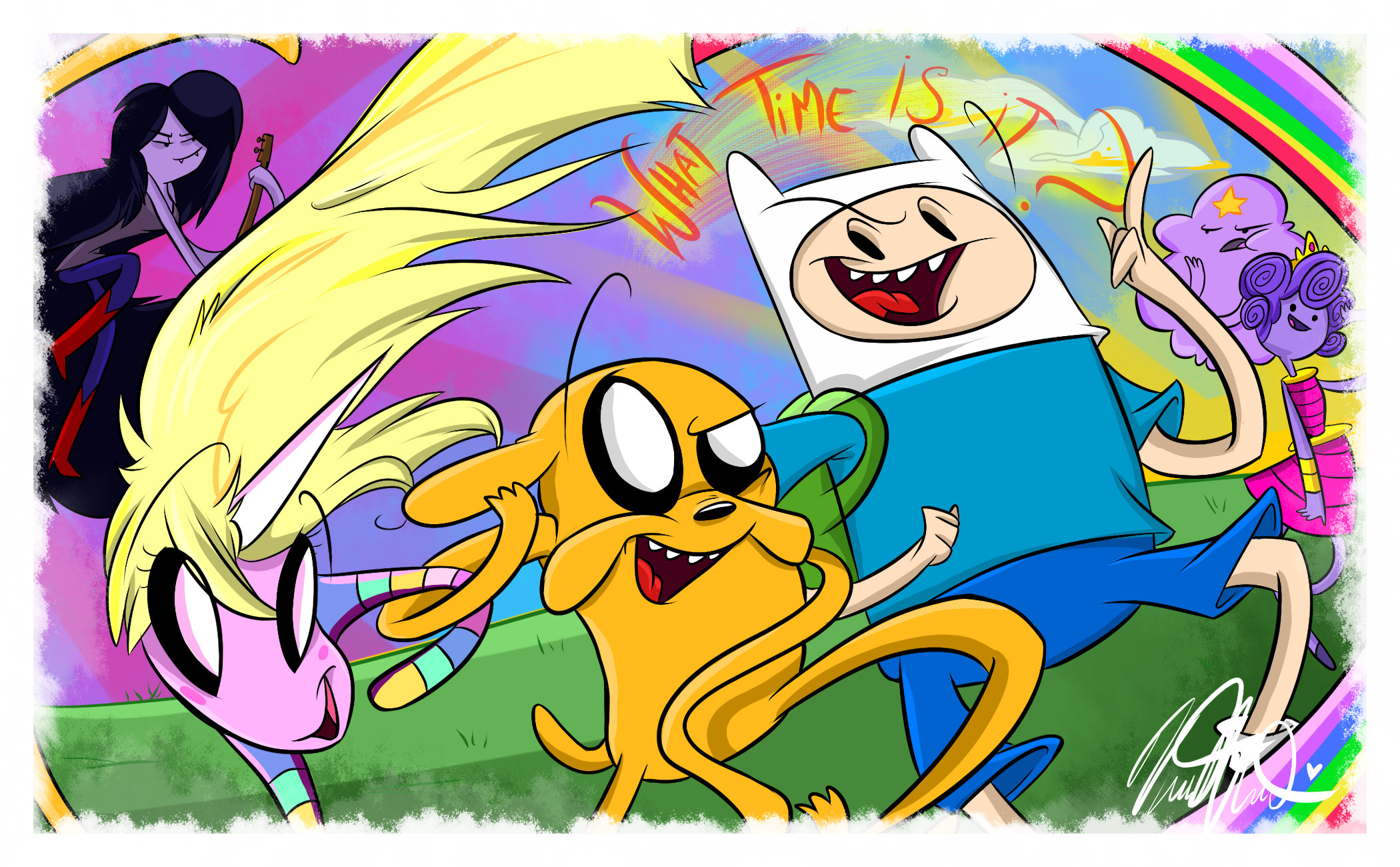 2100x1300 Adventure Time Background