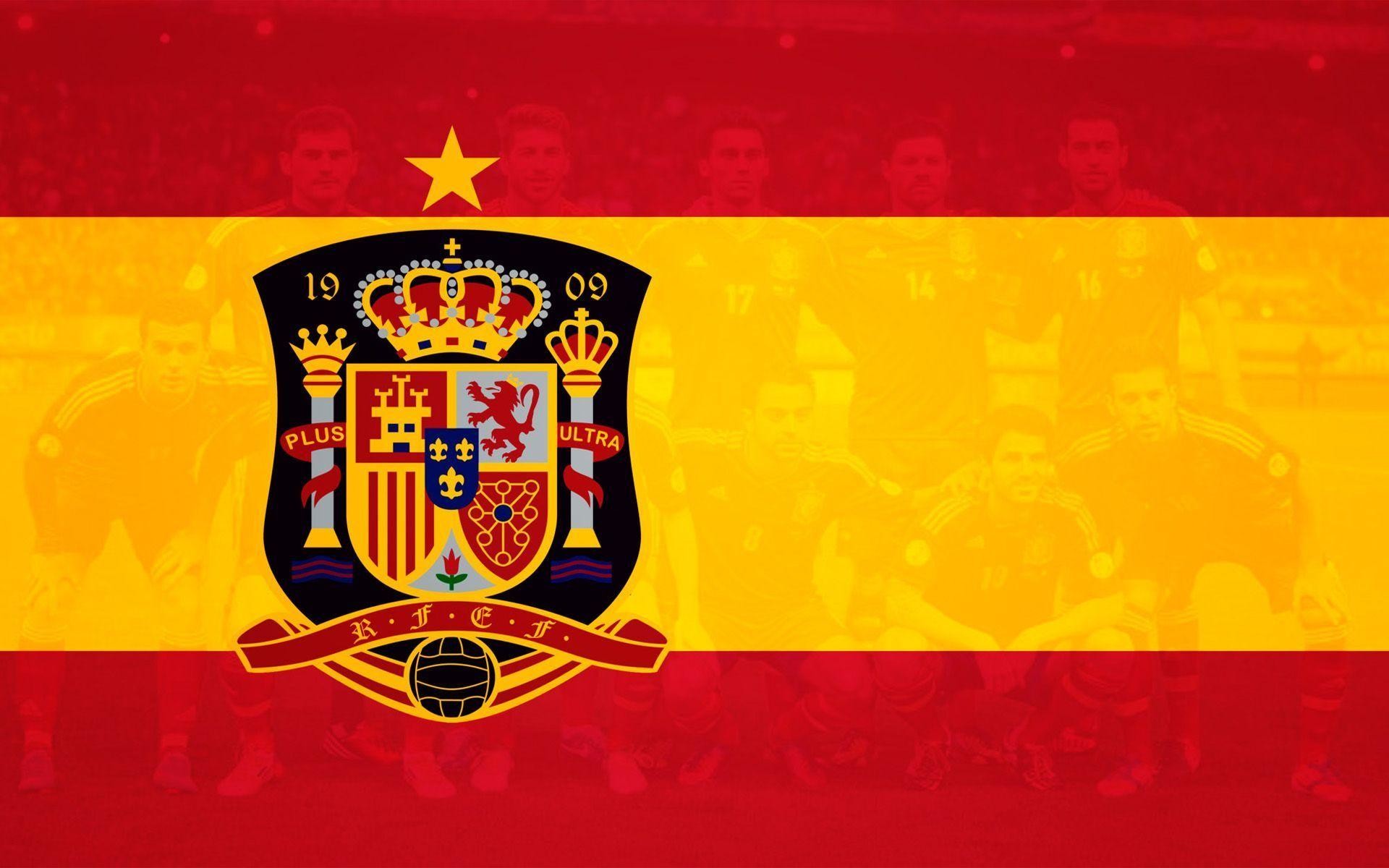 1920x1200 Spain National Team 2014 wallpaper