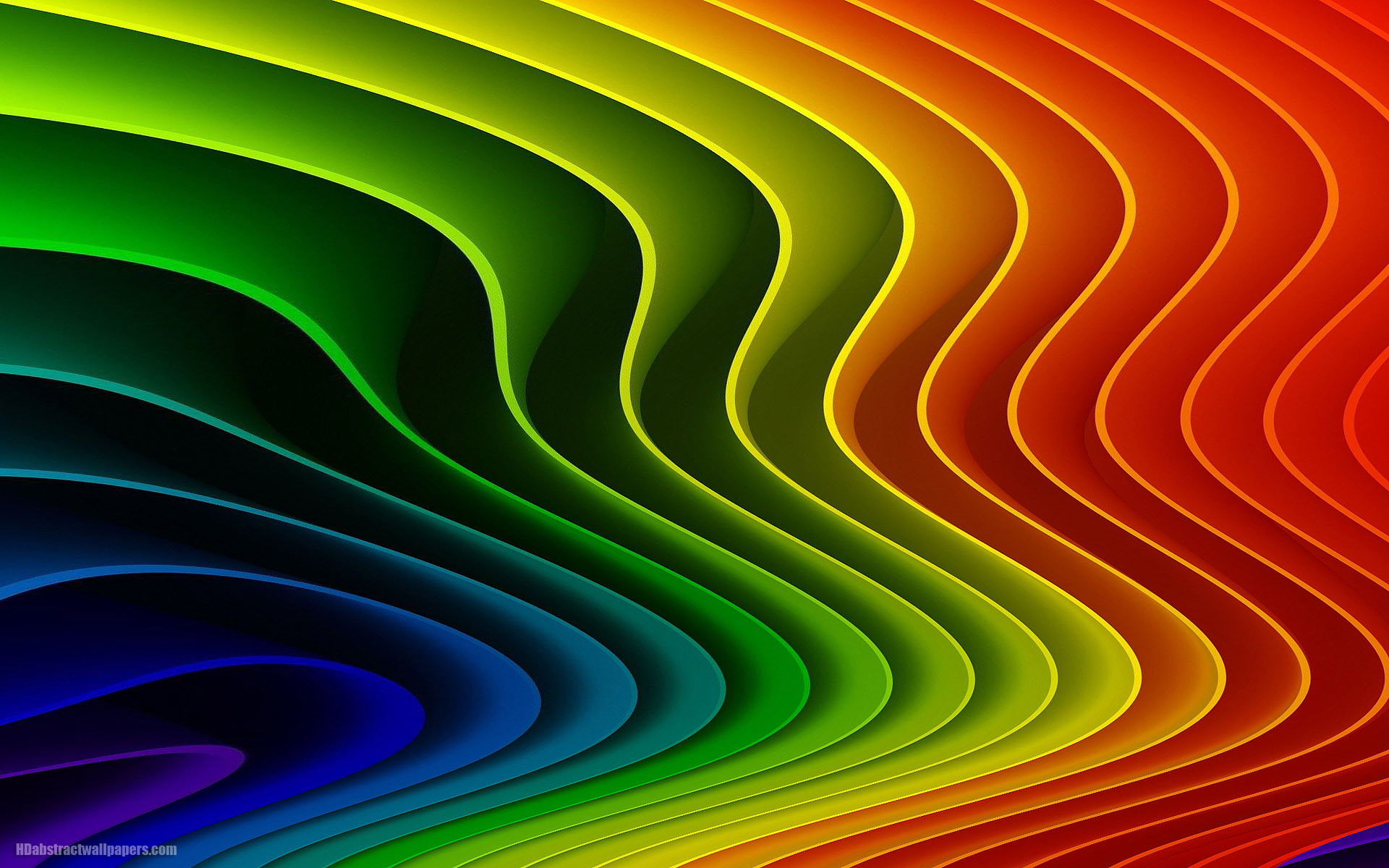 1920x1200 Colorful Abstract Wallpaper Rainbow Colors Beautiful Image Abstract Color  Line Art