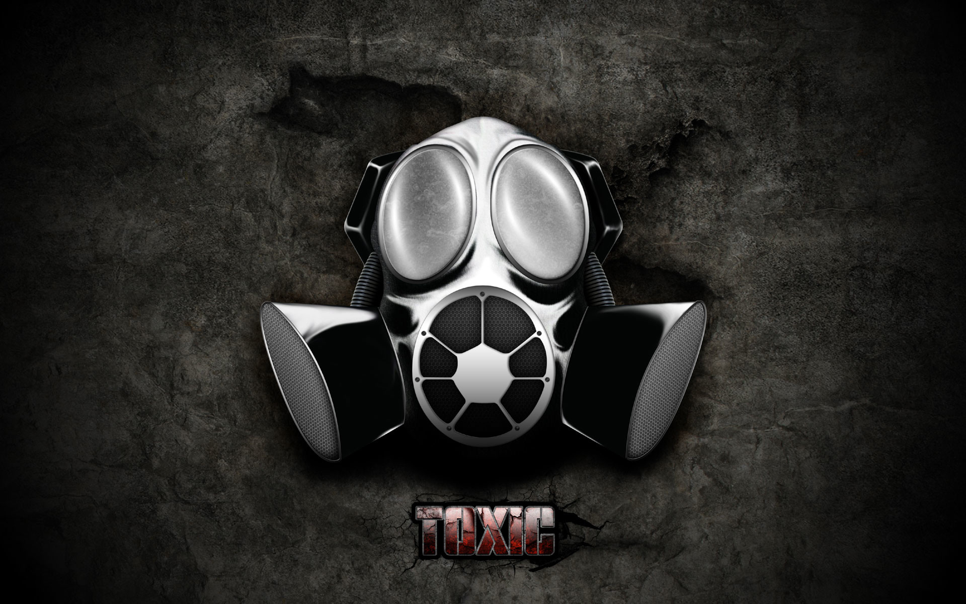 1920x1200 Toxic Mask wallpaper