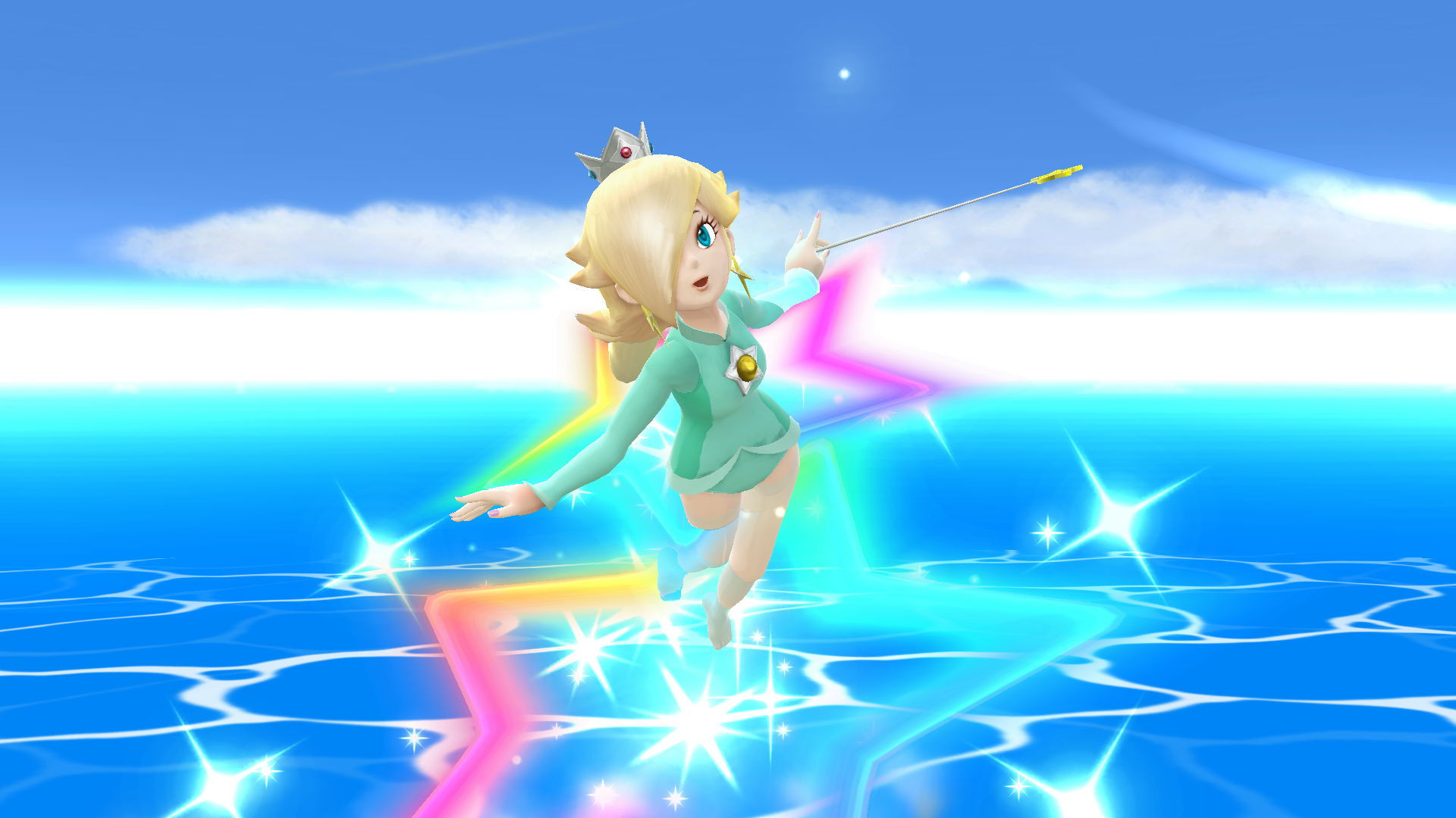 1920x1080 So the Olympic Rosalina mod was added on GameBanana. It looks really  dazzling, wearing an attire that shows off her curvy proportions and  essentially ...