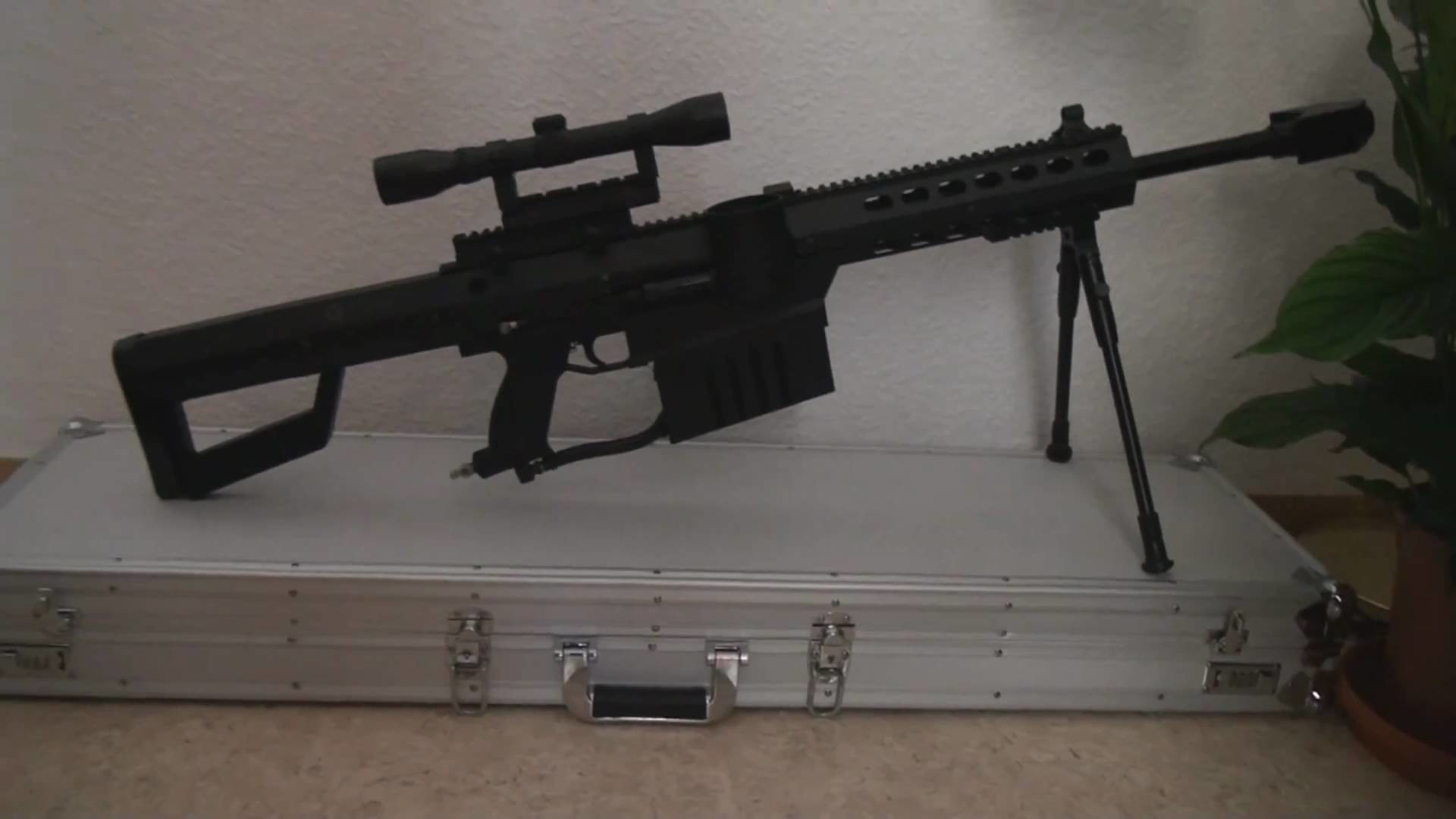 1920x1080 Tippmann X7 .50 BMG M107 G82 M82 Paintball Sniper Rifle 1080p - YouTube