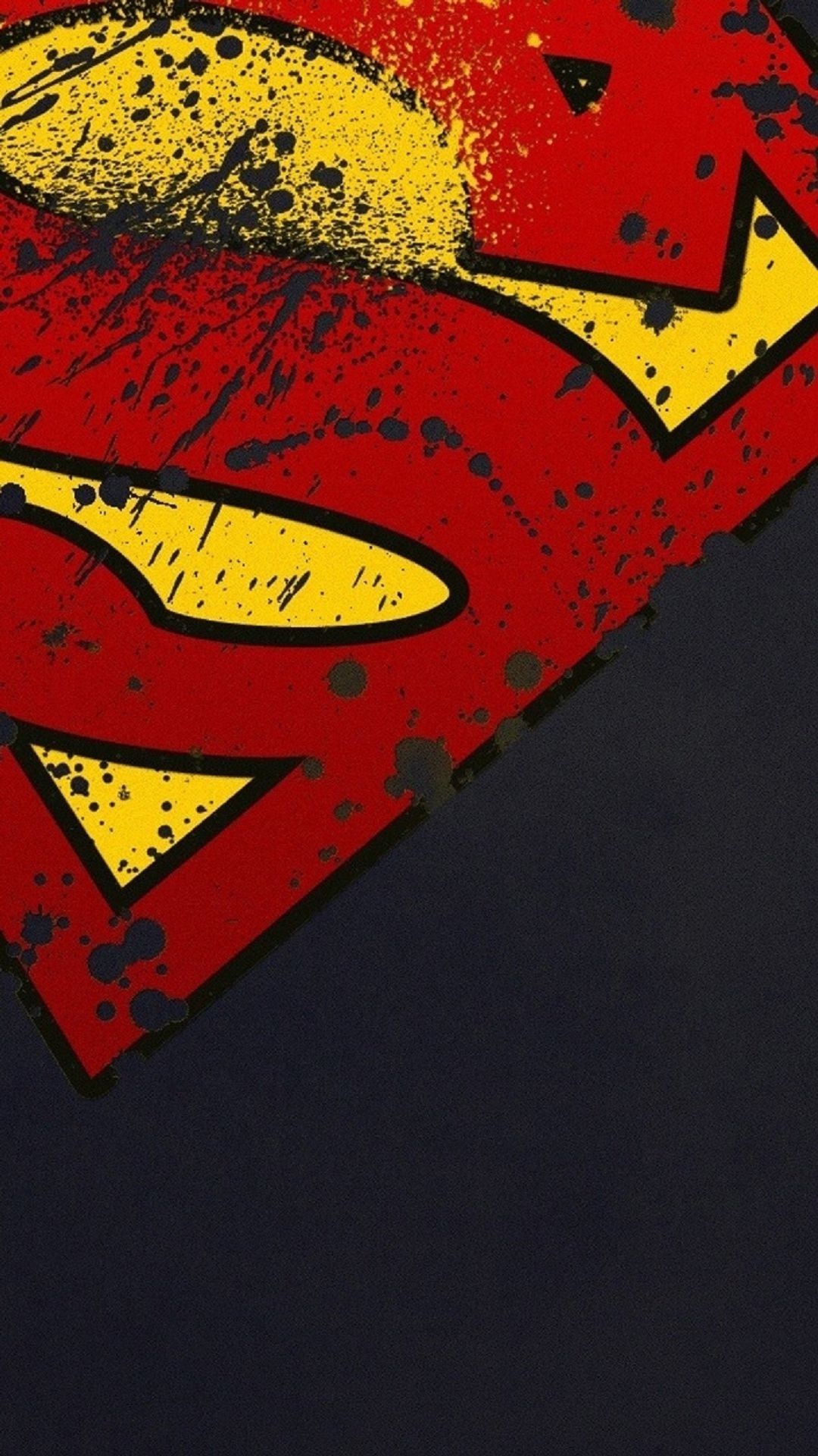 1080x1920 Superman Logo Minimal iPhone 6 Plus HD Wallpaper ...