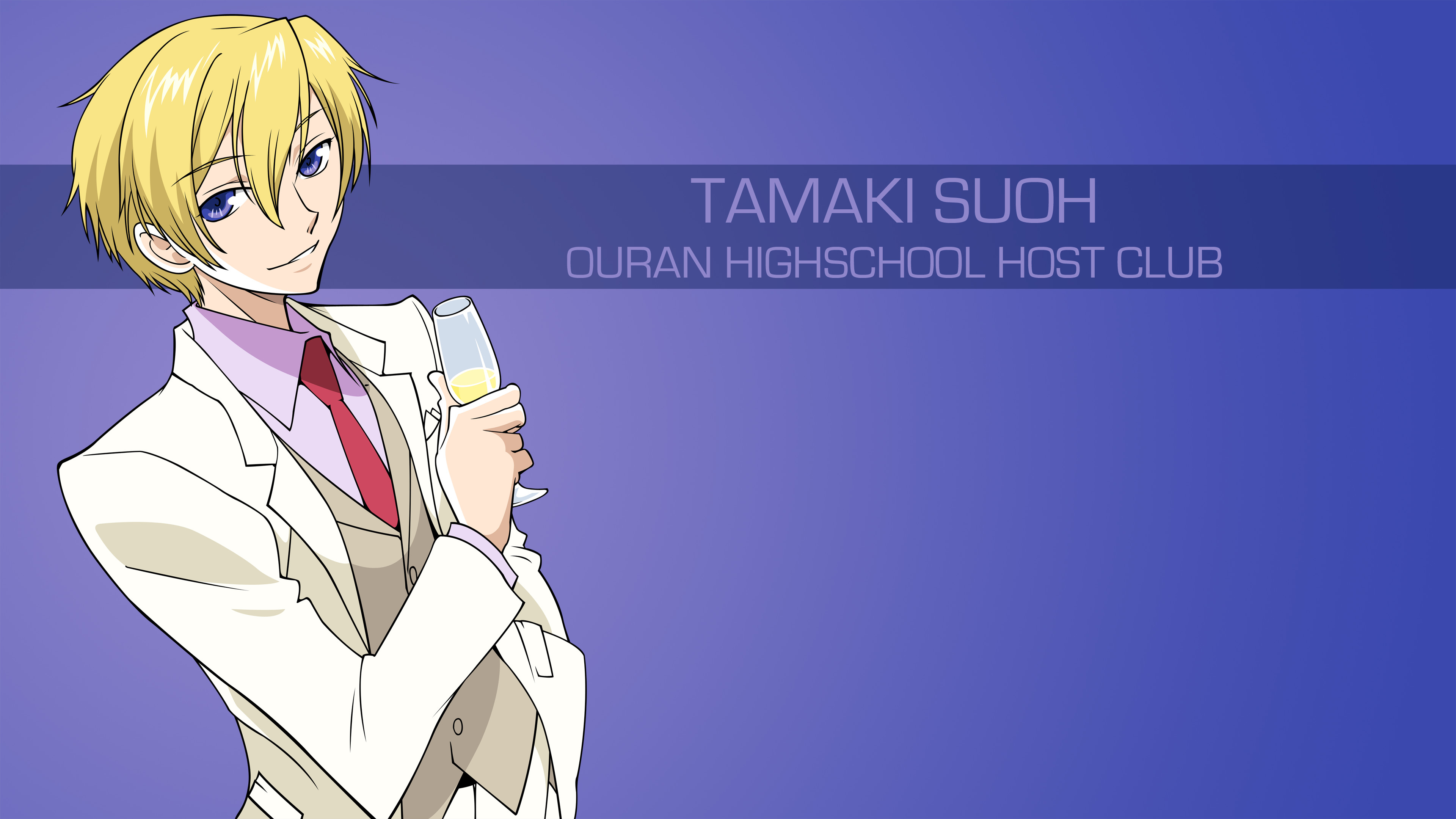 3840x2160 ... Ouran Highschool Host Club-Tamaki Suoh by spectralfire234