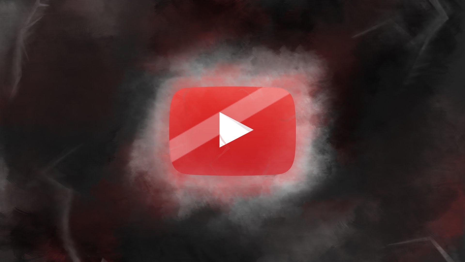 1920x1080 Youtube Logo Wallpaper: A Speedart