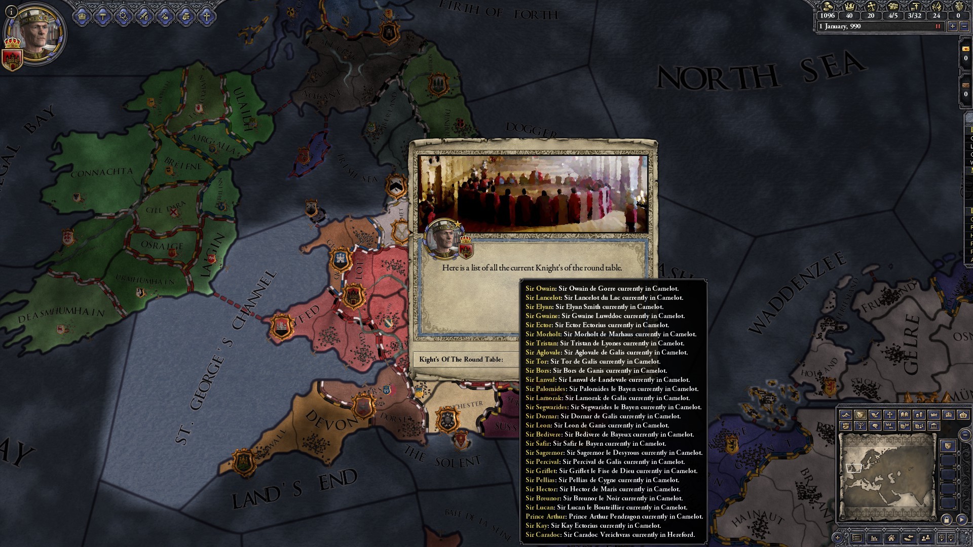 1920x1080 The Knights of the Round Table image - Crusader Kings 2: Wizarding World  mod for Crusader Kings II