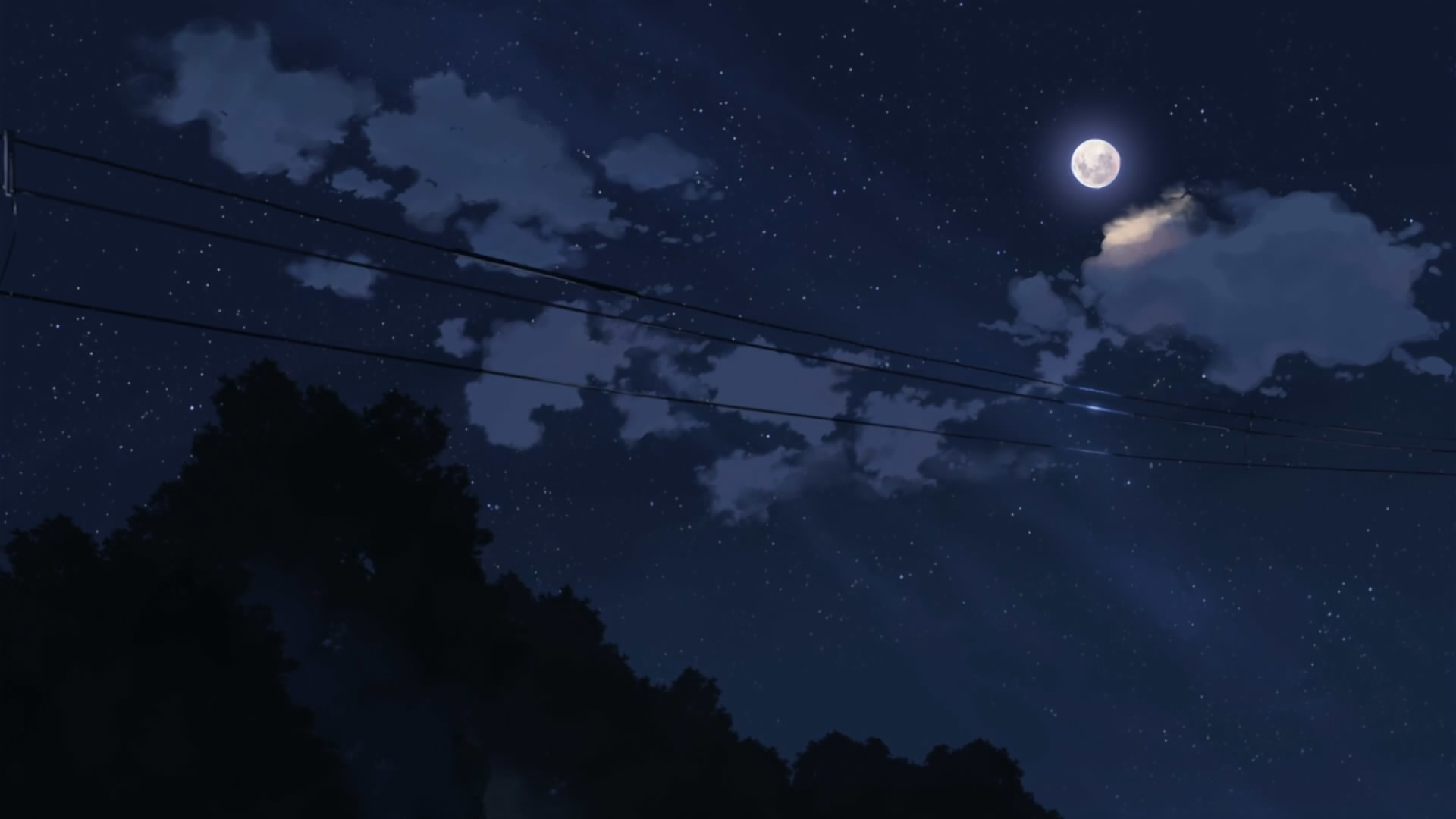 1920x1080 anime night sky wallpaper 5776