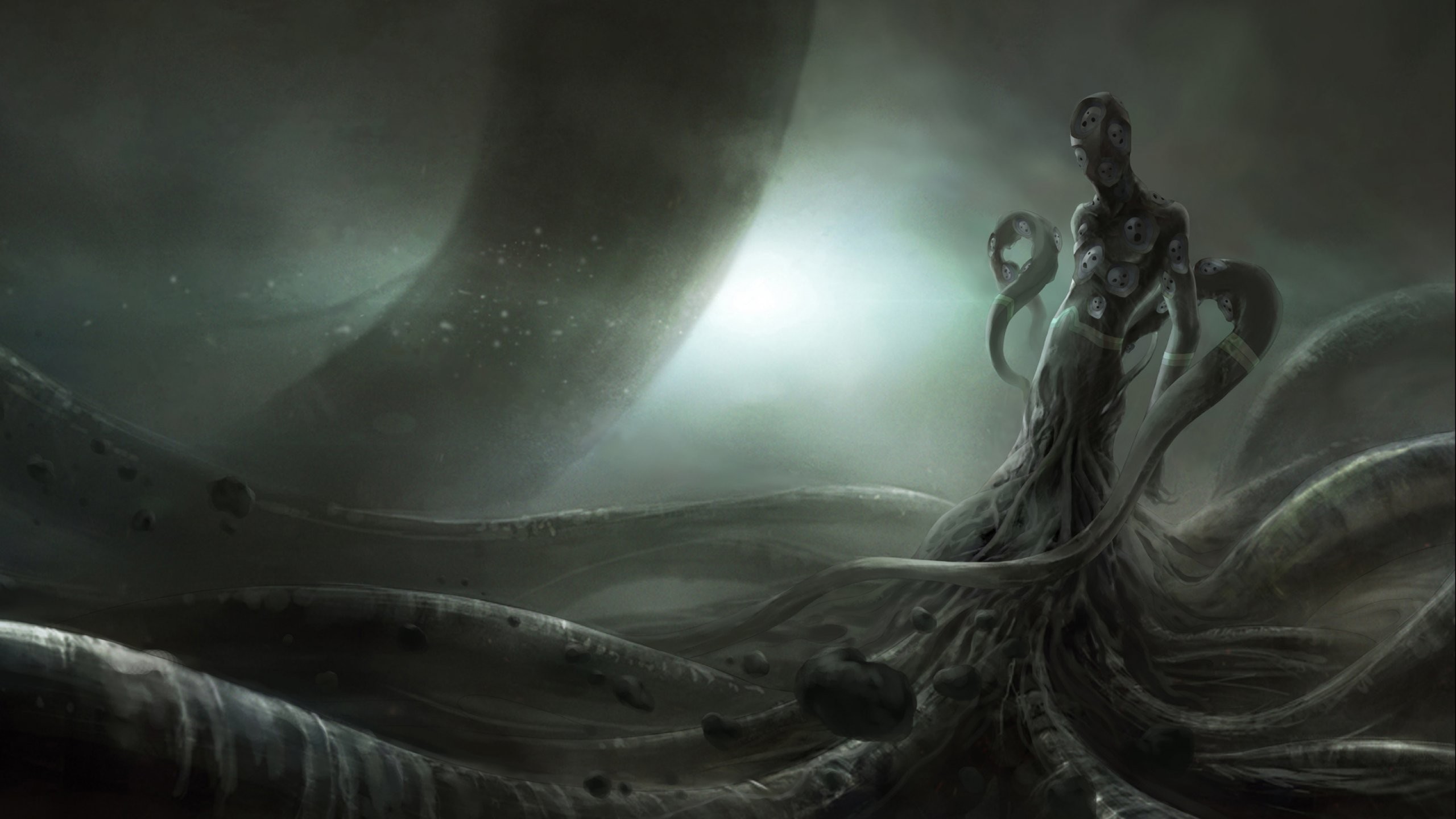2560x1440 Res: 1920x1080, hd cthulhu backgrounds hd desktop wallpapers ...