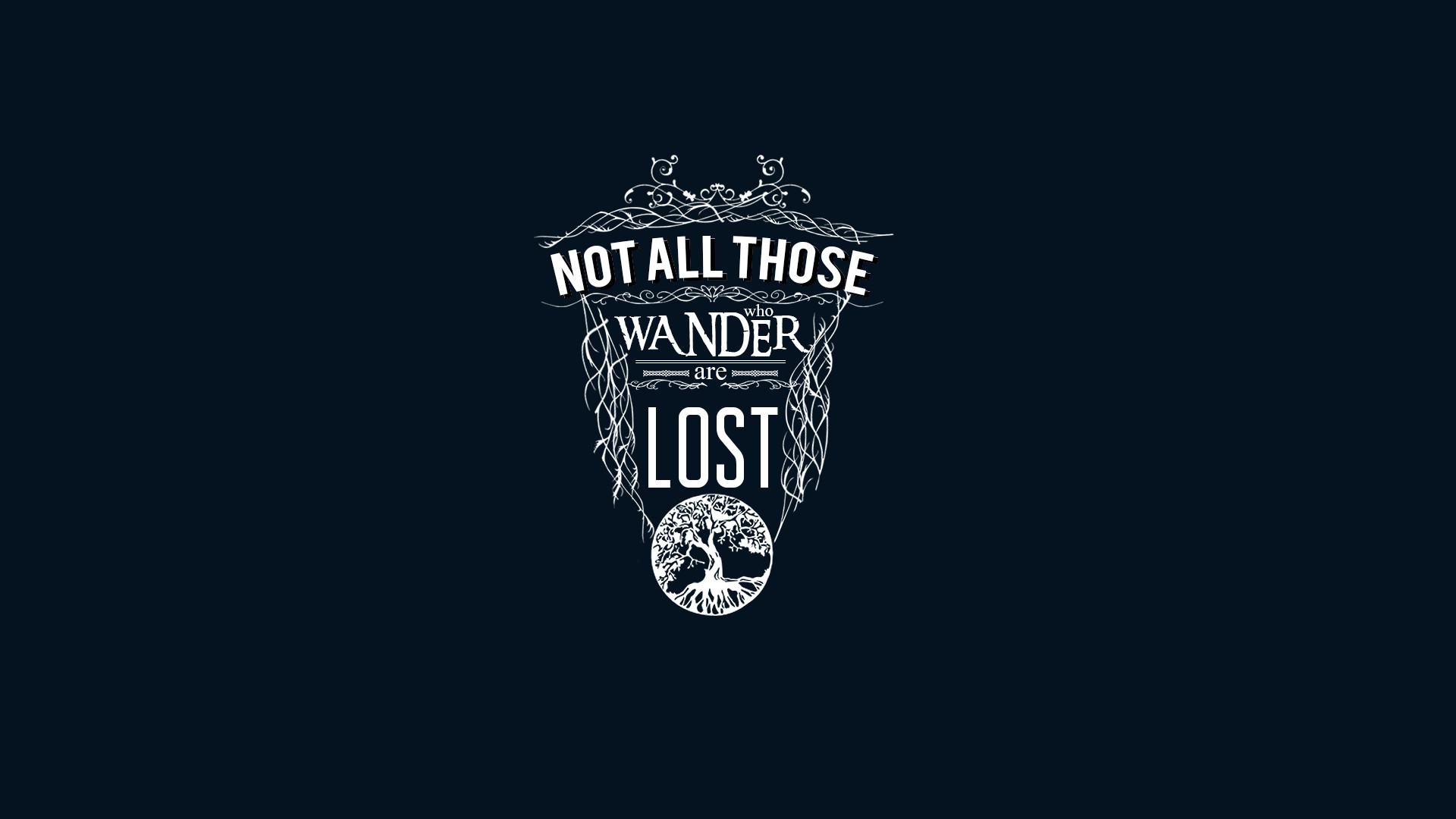1920x1080 General  J. R. R. Tolkien quote typography
