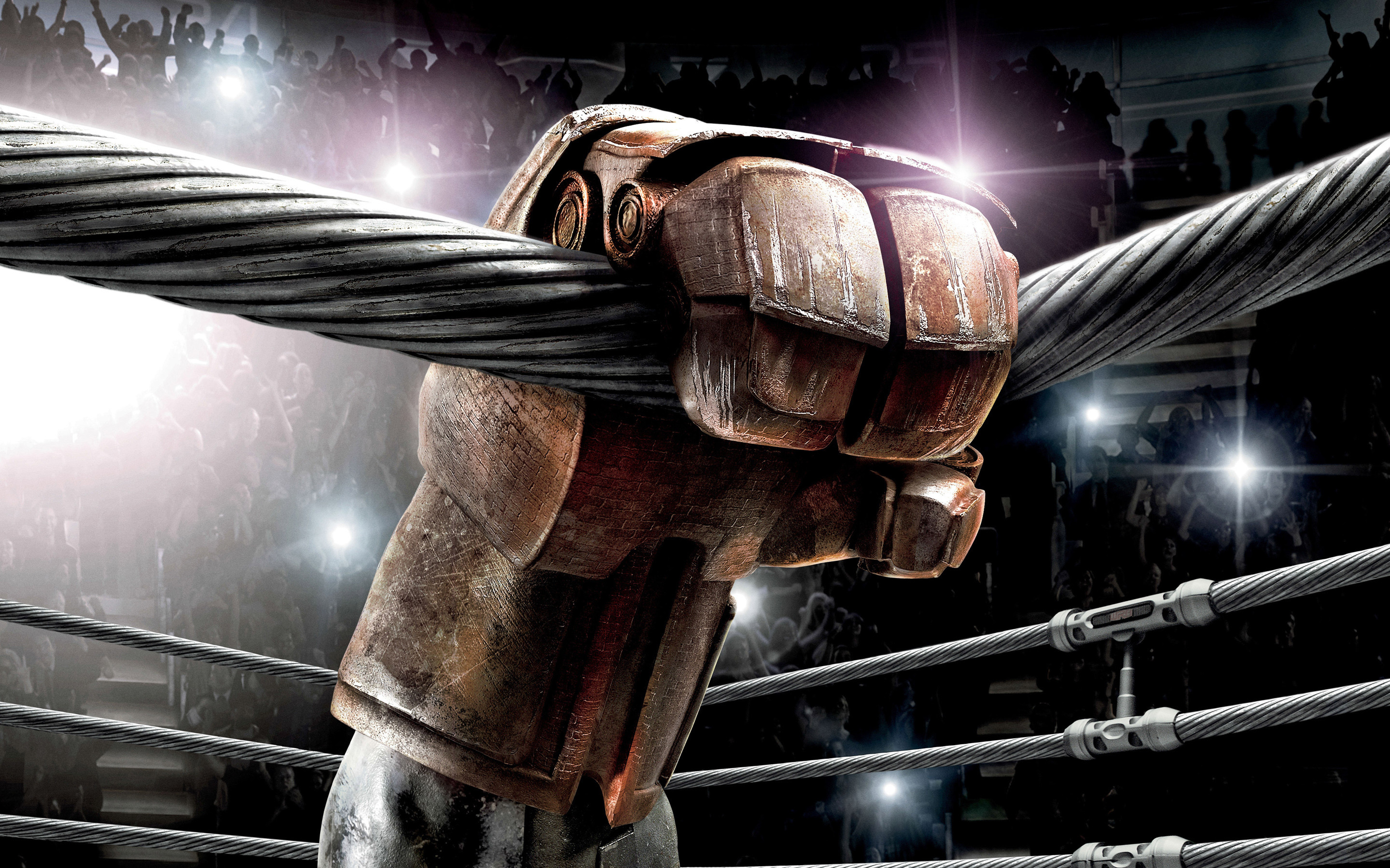 2880x1800 Picture Real Steel Robot Movies Boxing 