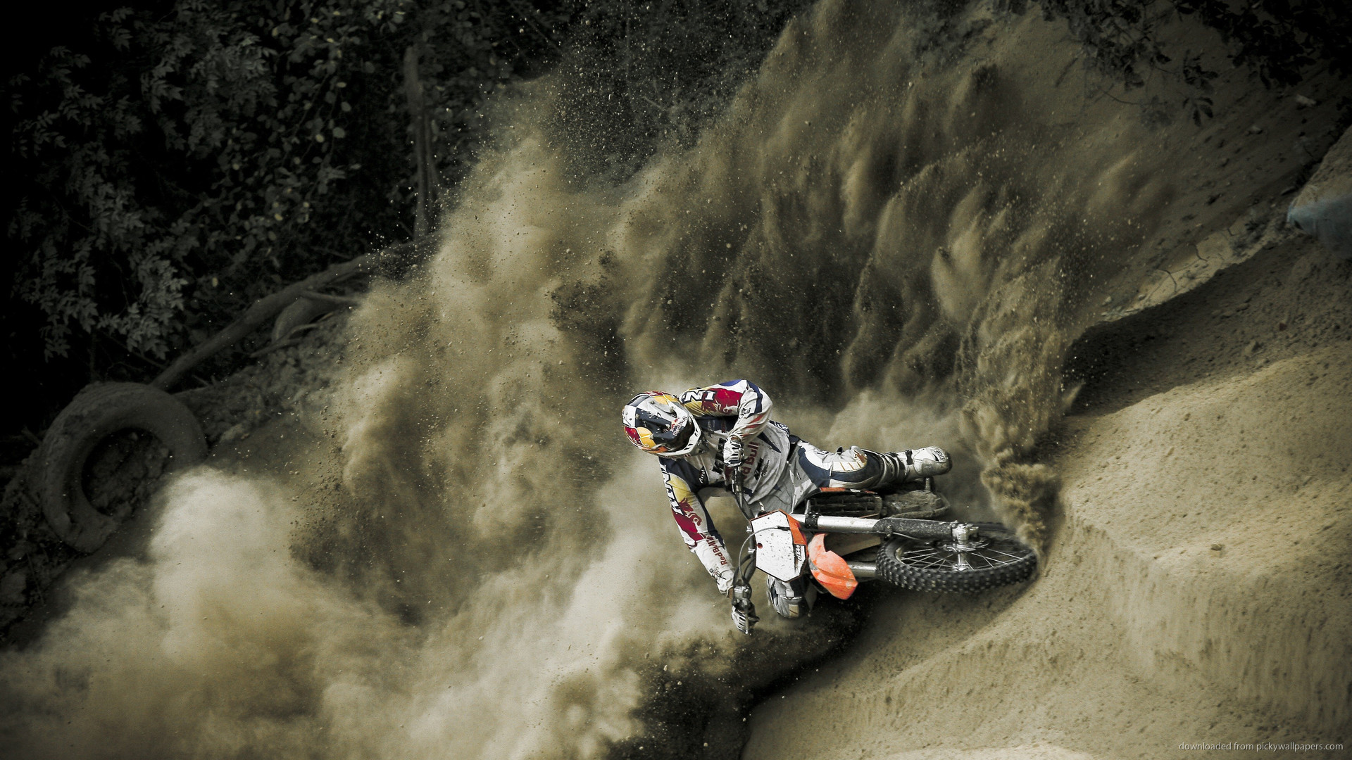 1920x1080 Dirt Bike Motocross Widescreen Wallpaper picture