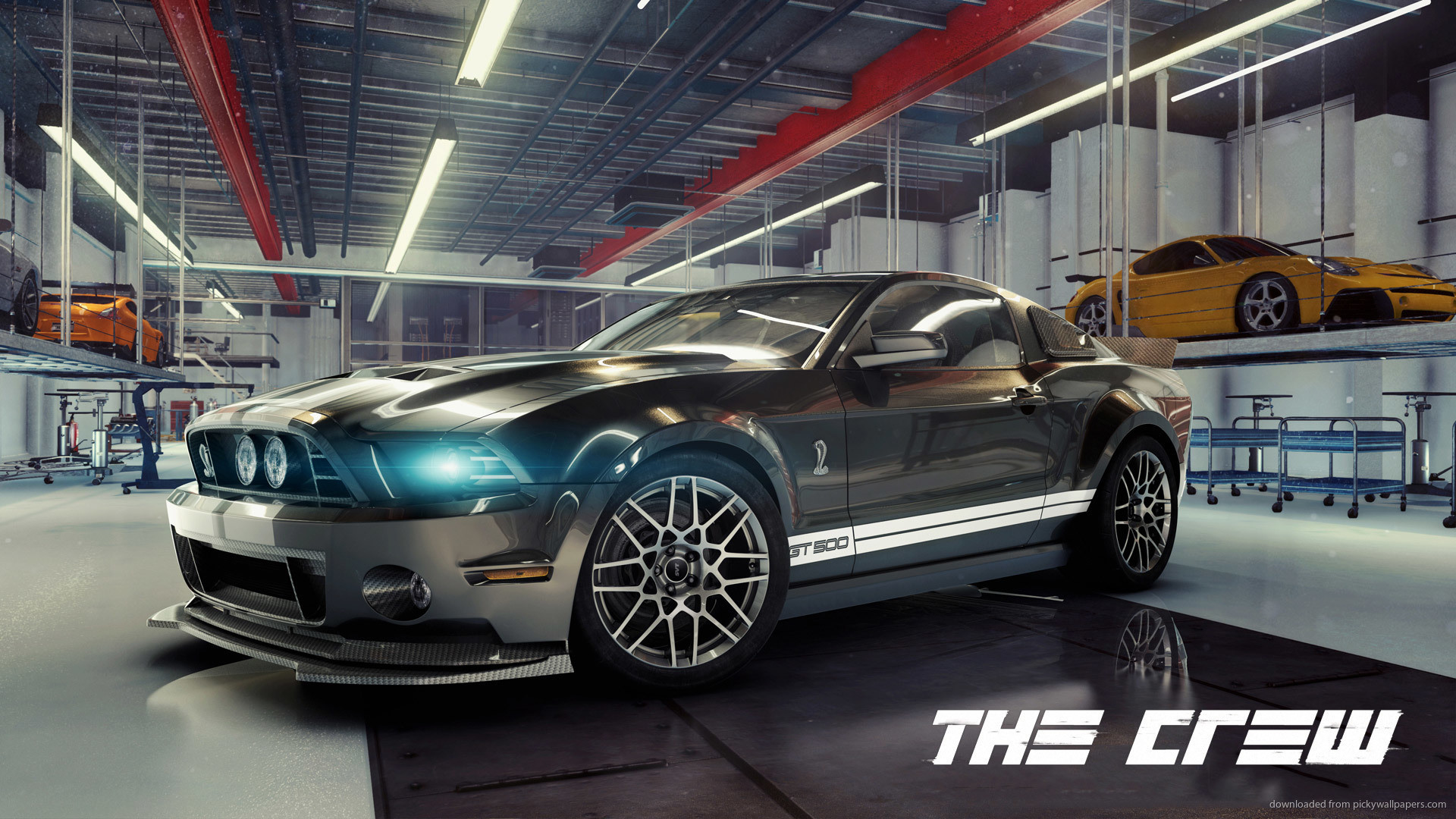 1920x1080 The Crew Mustang Shelby GT500 Wallpaper picture