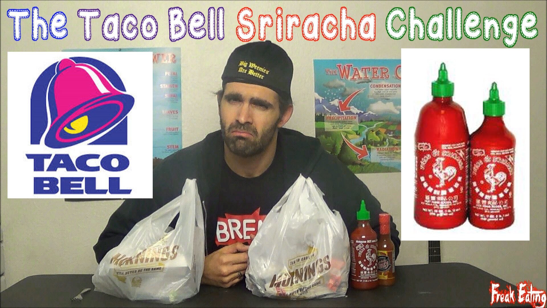 1920x1080 The Taco Bell Sriracha Challenge feat. Poor Man's LA Beast | FreakEating vs  the World 71 - YouTube
