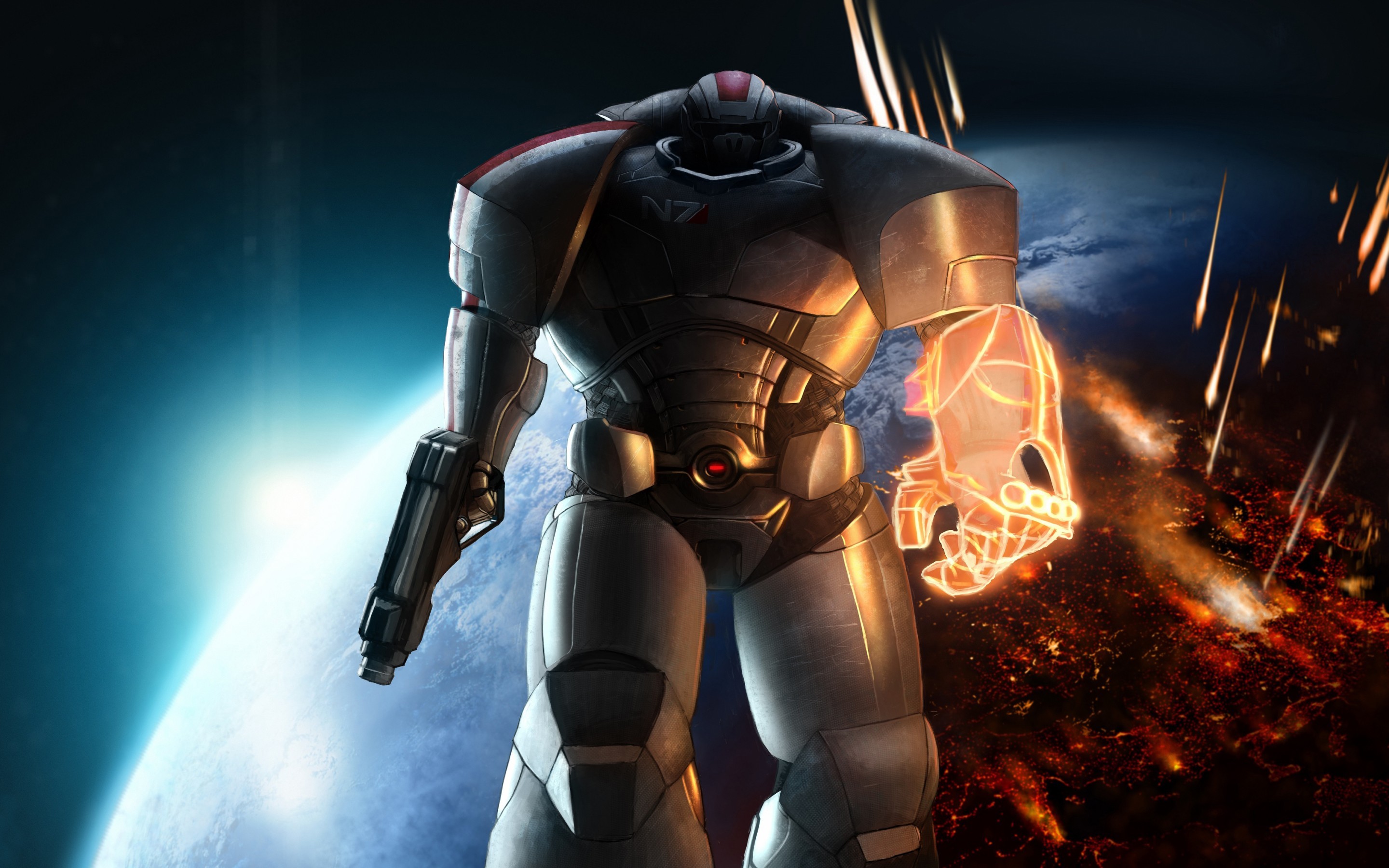 2880x1800 Games / Mass Effect Wallpaper