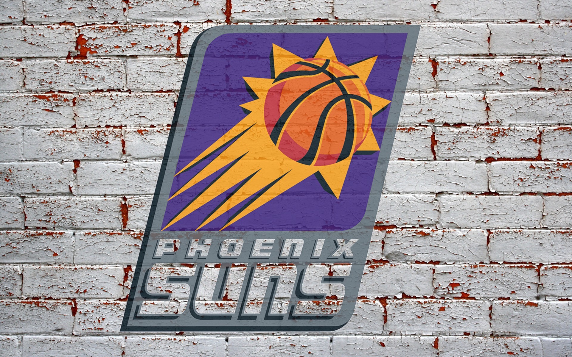 1920x1200 sportshdwallpaperscomdownloadphoenix suns logo on brick wall 