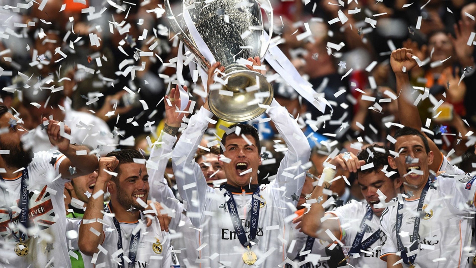 1920x1080 Preview wallpaper real madrid, champions league, football 