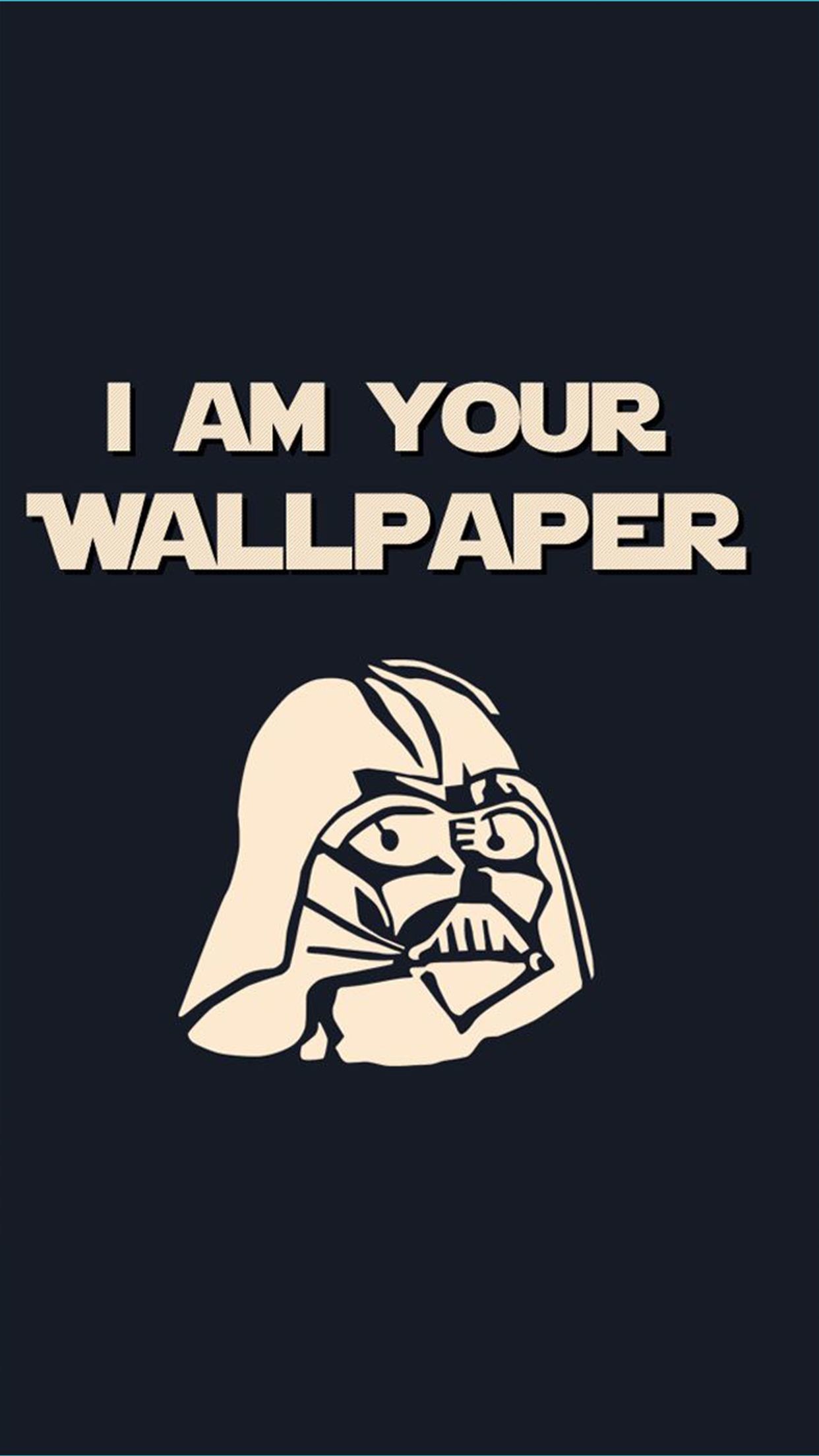 1242x2208 I Am Your Wallpaper Star Wars â Find more nerdy #iPhone + #Android # Wallpapers and #Backgrounds at @prettywallpaper