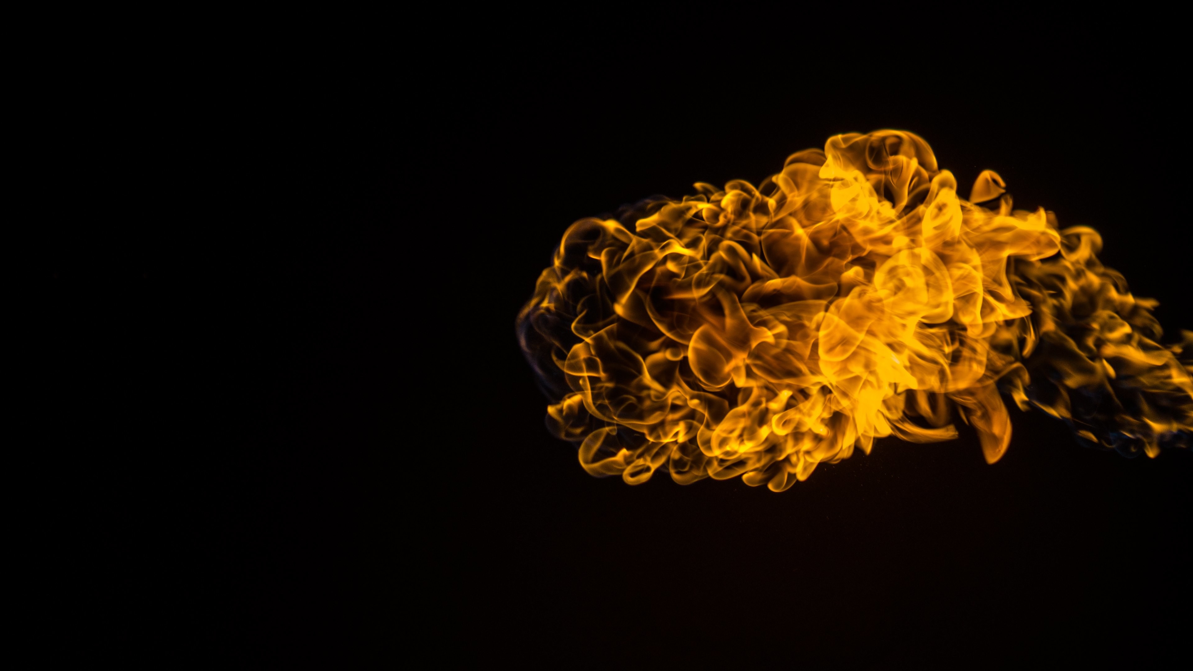 3840x2160 Cool Flames Effect - Image #1884 - Licence: Free for Personal Use -  Wallpaper