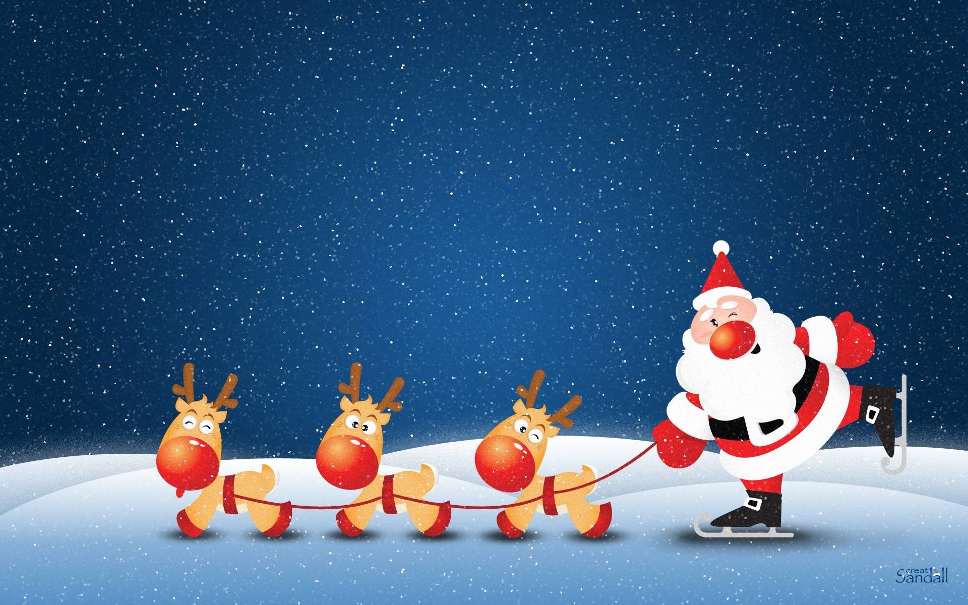 1920x1200 1920x1080 Santa Claus On The Roof Wallpaper | Wallpaper Studio 10 | Tens of  thousands HD and UltraHD wallpapers for Android, Windows and Xbox