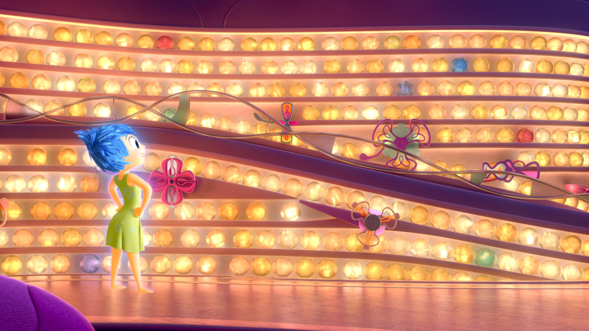 1920x1080 Disney-Pixar's new movie, Inside Out, combines beautiful animation,  creative storytelling, and a touch of neuroscience to explain the “voices”  inside 11 ...