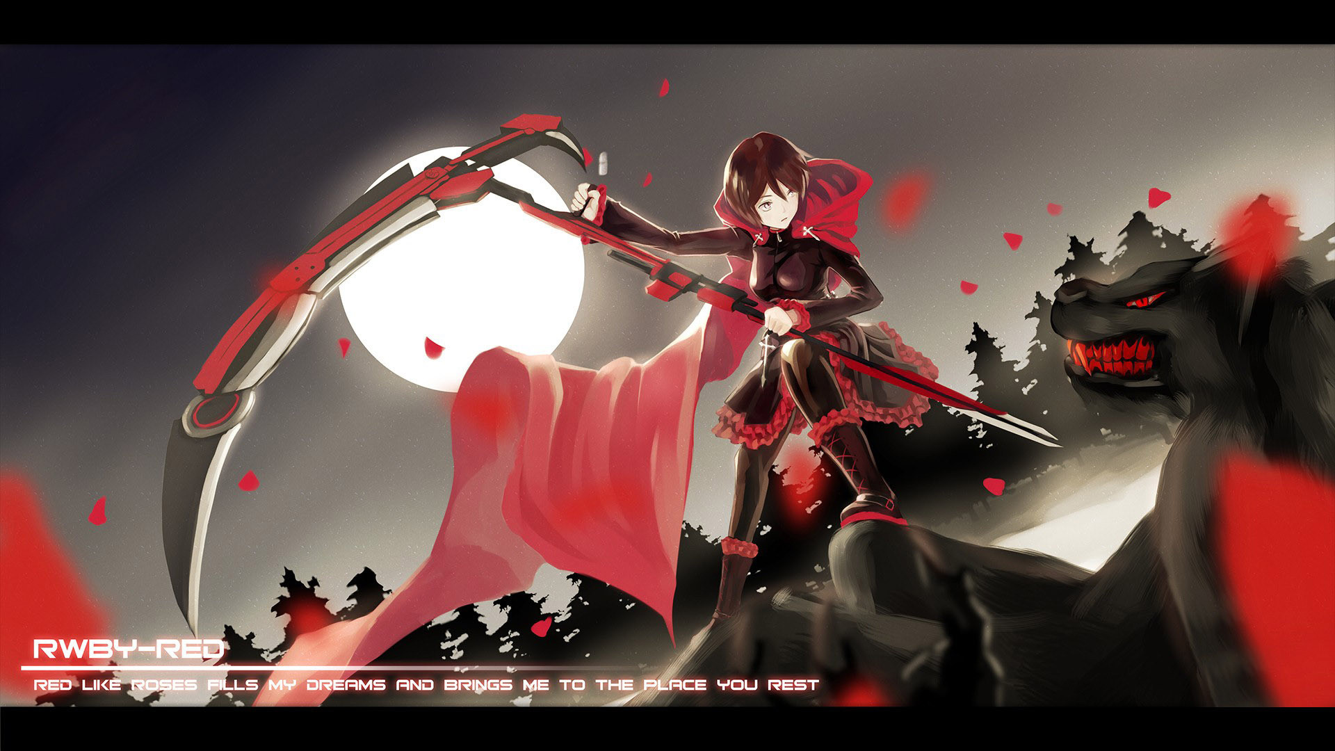 1920x1080 Ruby Rose RWBY wallpapers (24 Wallpapers)