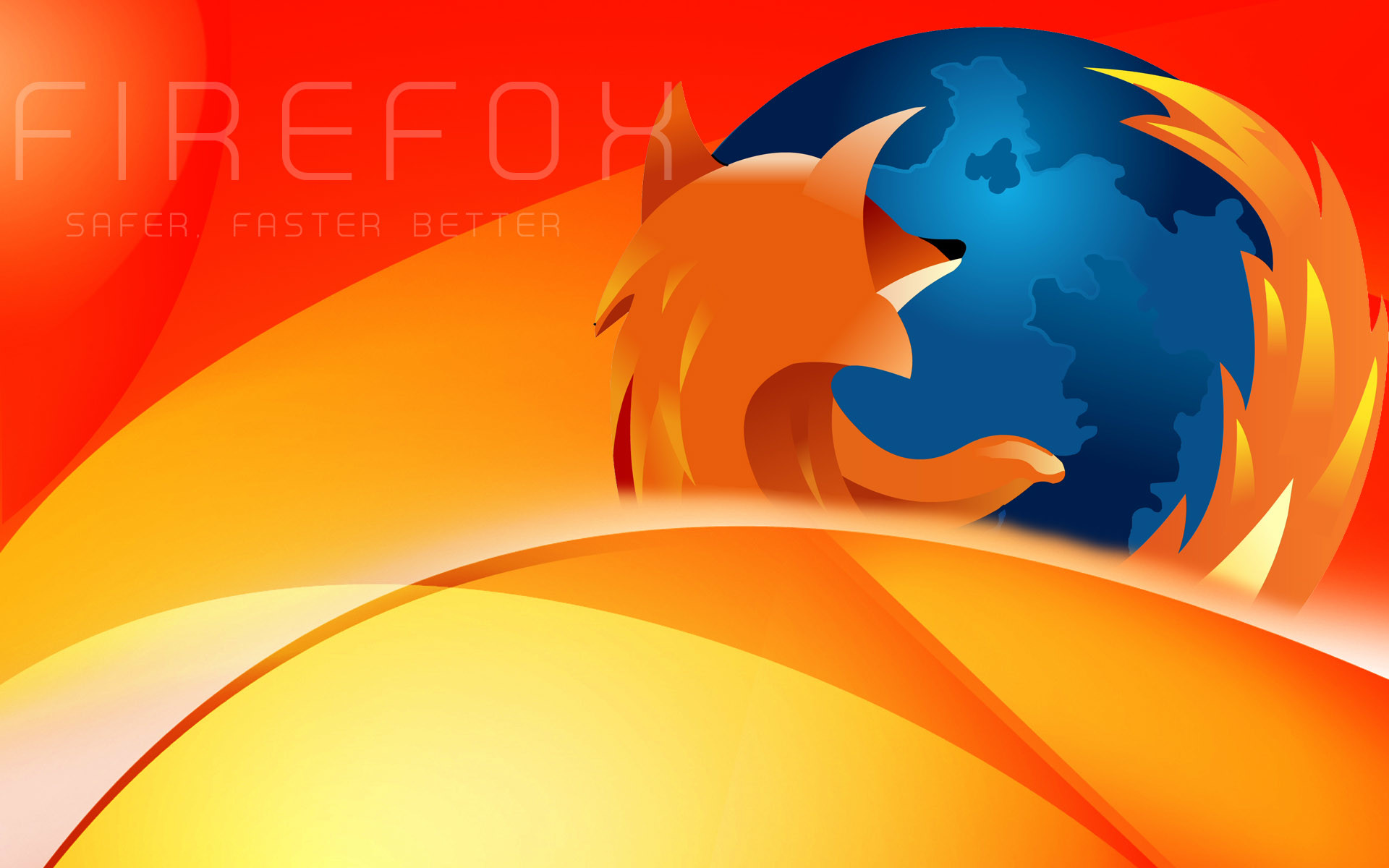 1920x1200 Mozilla Firefox Backgrounds for Presentation - PPT Backgrounds Templates