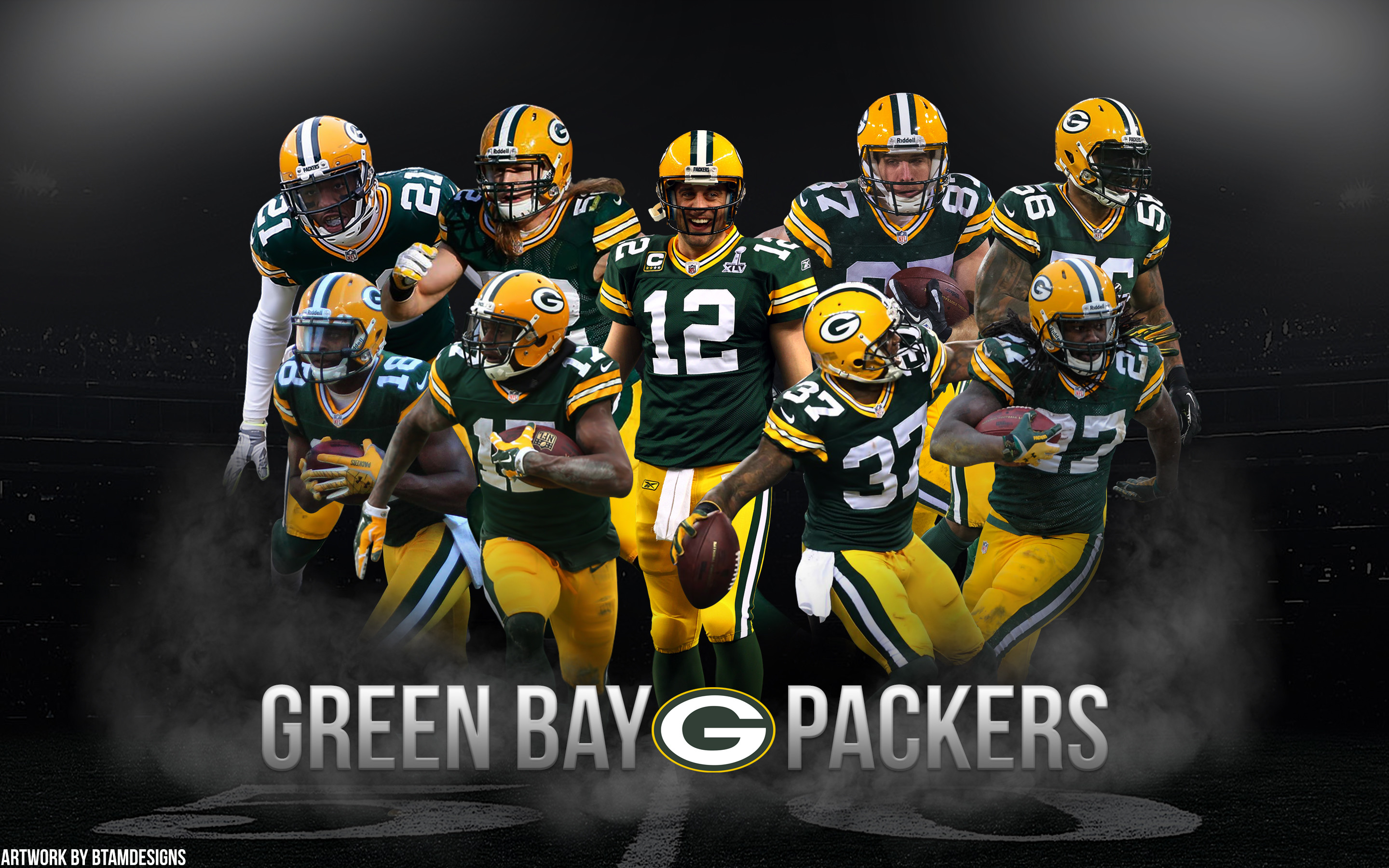 2880x1800 ... Green Bay Packers team wallpaper by btamdesigns