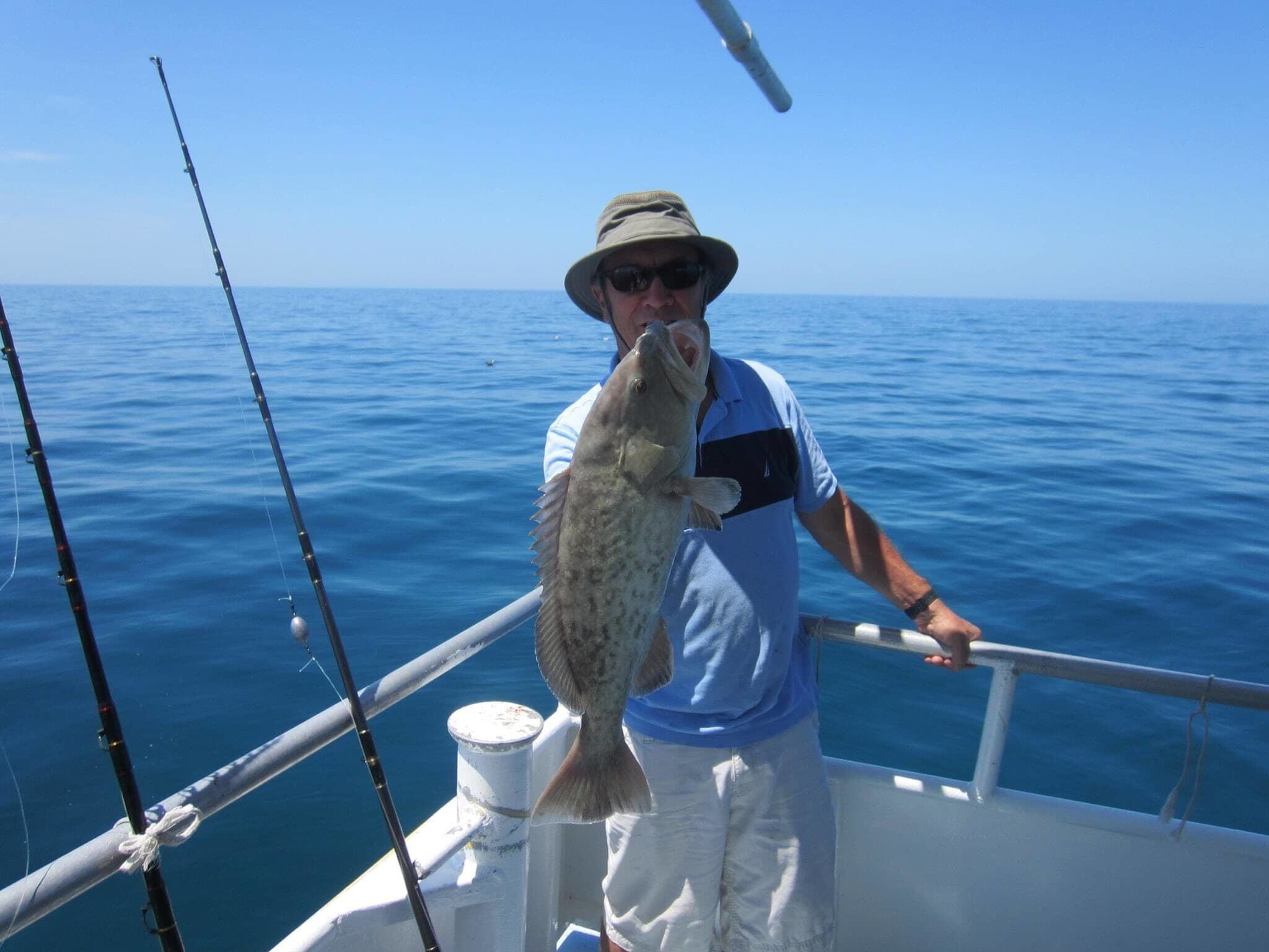 2048x1536 Man Caught Big Fish - Deep Sea Fishing in Tarpon Springs, FL