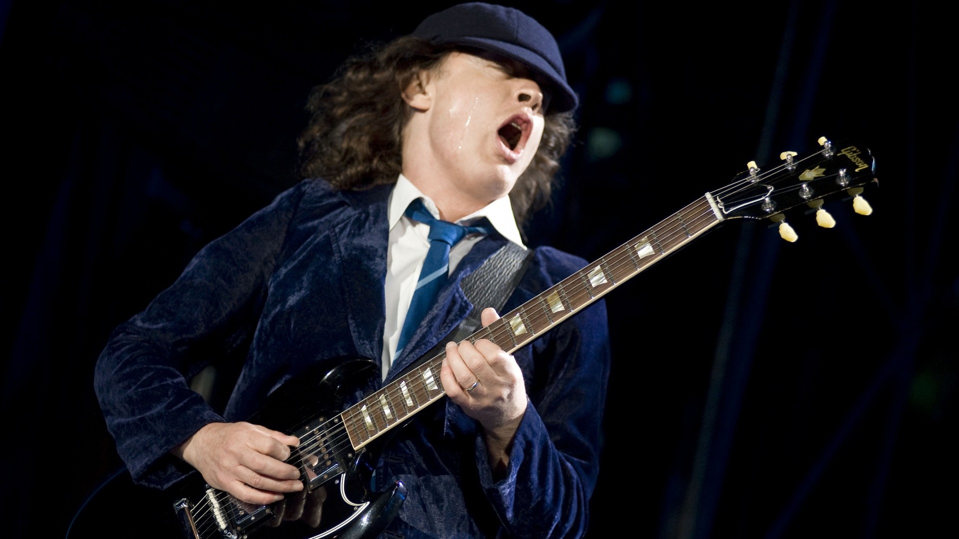1920x1080  Wallpaper ac dc, angus young, guitarist, performance