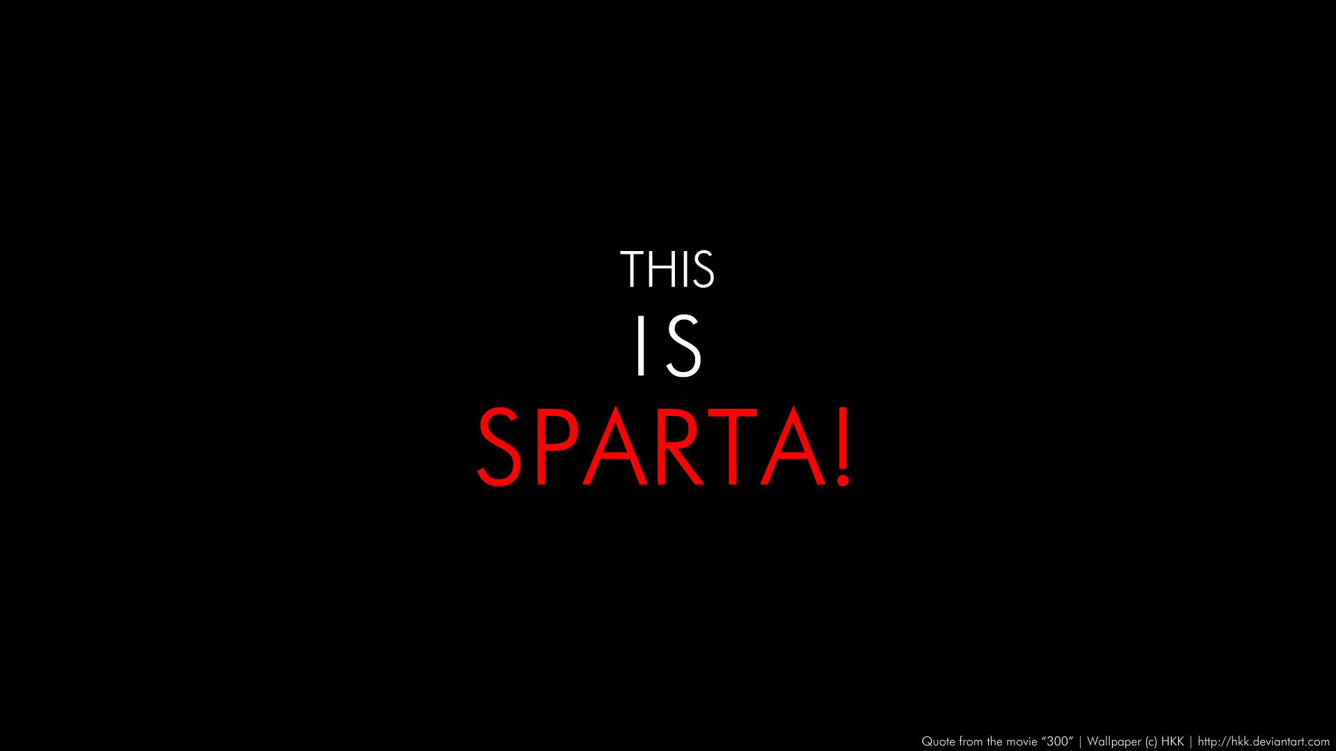 1920x1080 Minimalist Sparta Art