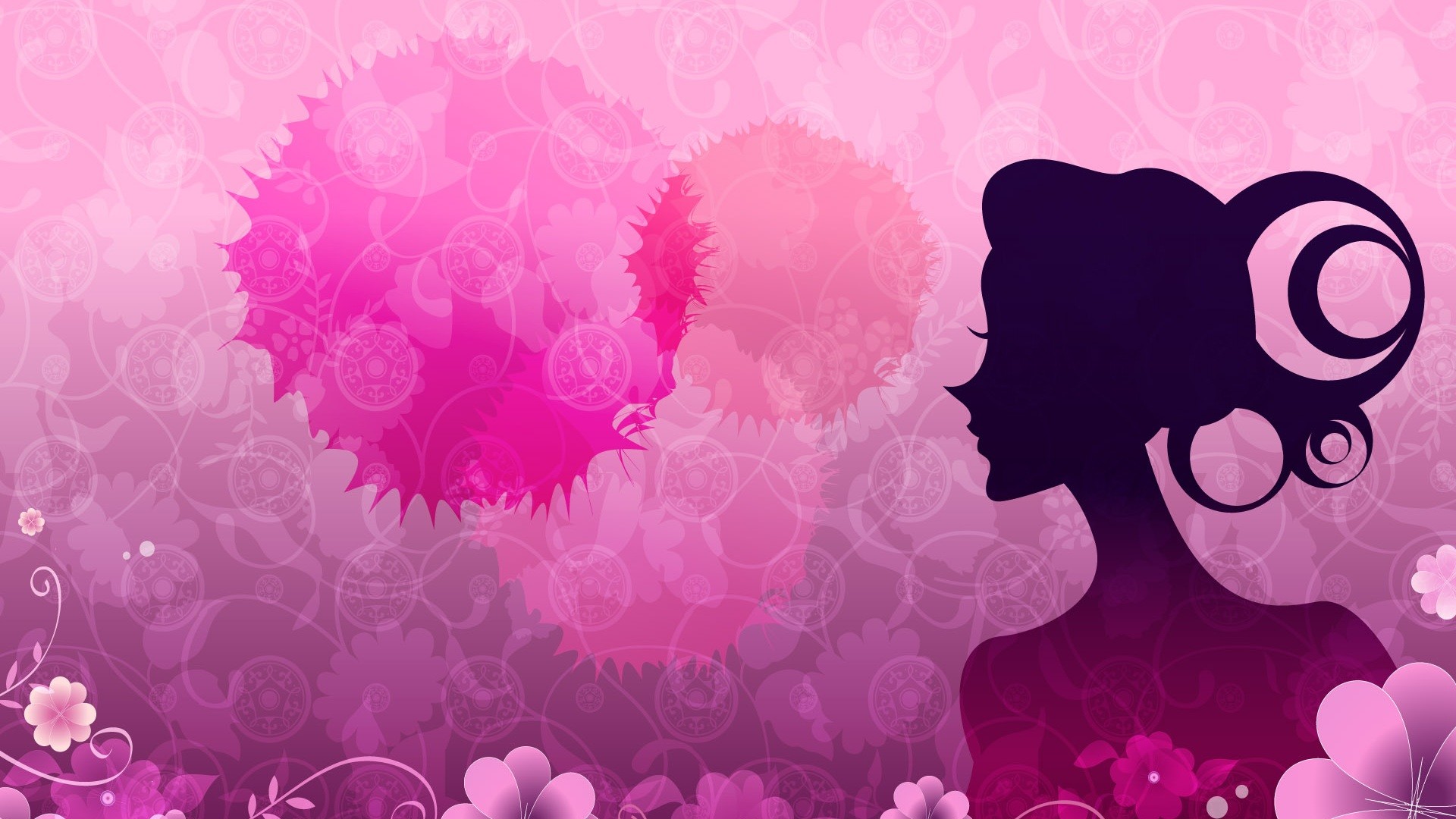1920x1080 Nelson Flores Girly Pink