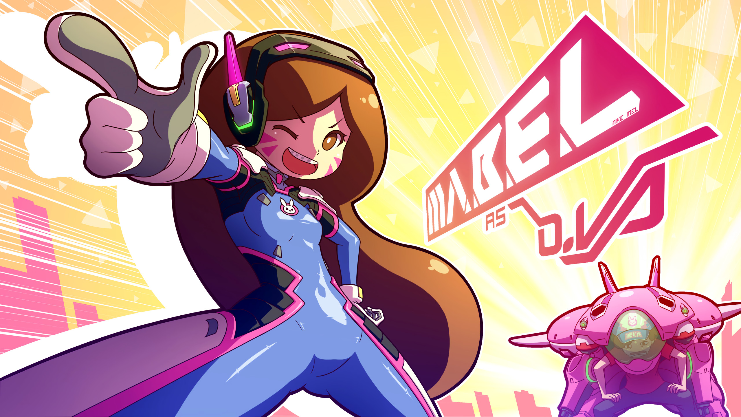 2560x1440 Video Game - Crossover Mabel Pines Stanley Pines Overwatch Gravity Falls  Wallpaper