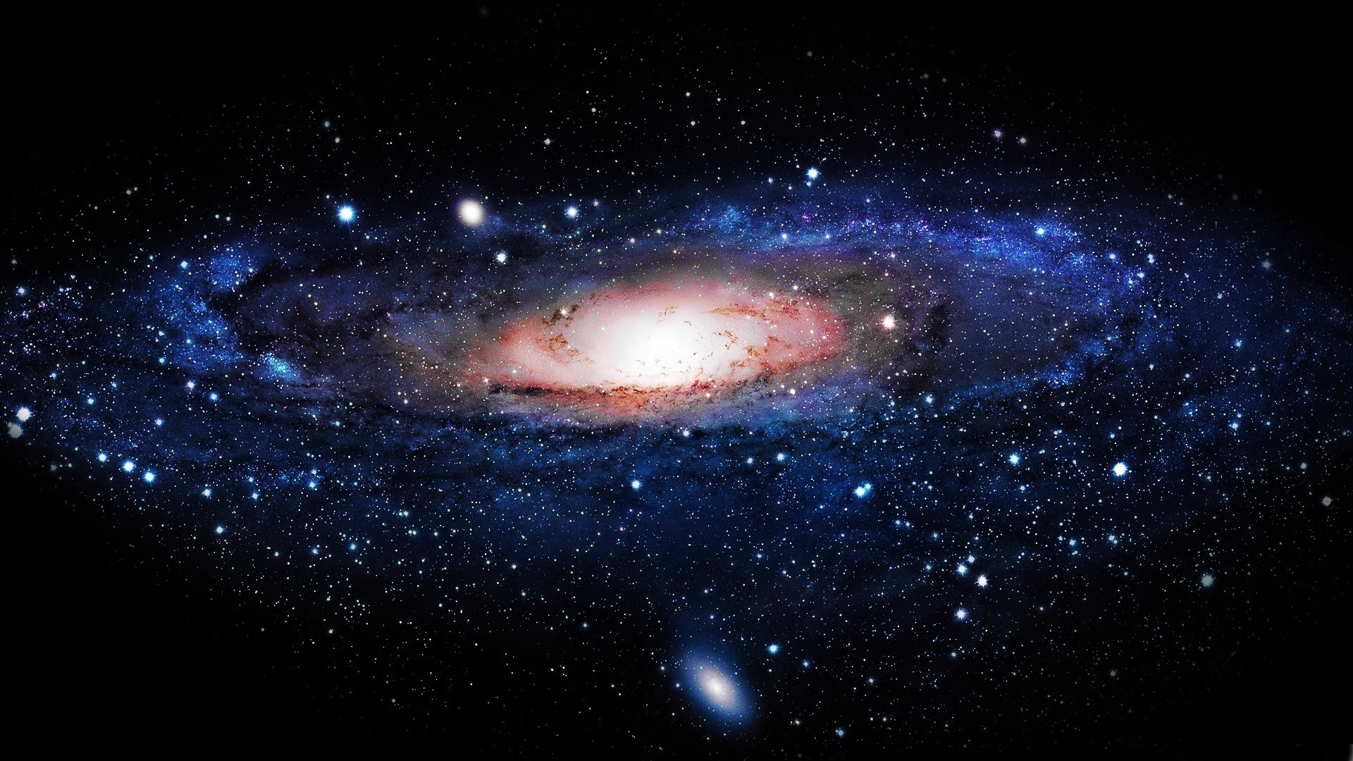1920x1080 An international team of astronomers have discovered that Milky Way galaxy  "wobbles." In