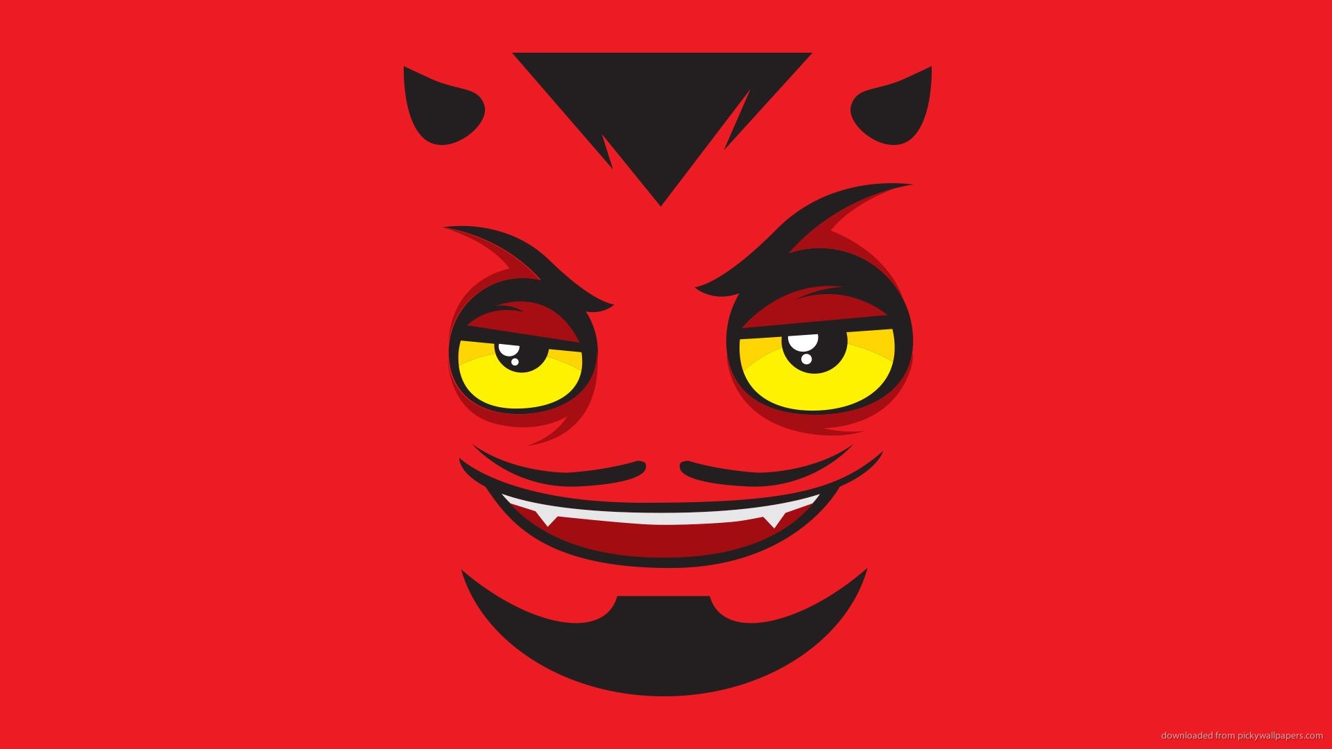 1920x1080 Devils Smile Wallpaper For iPhone 4