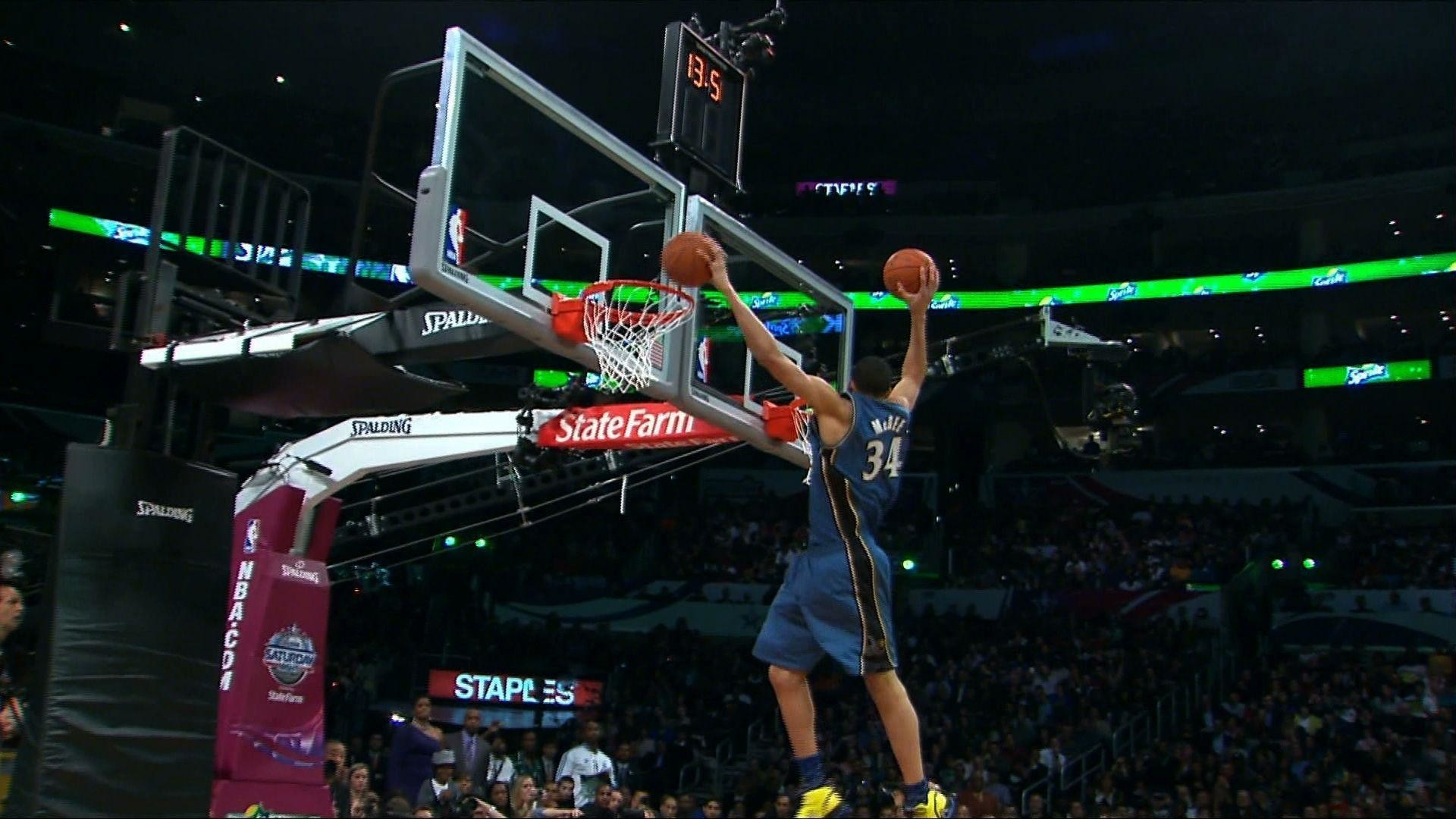 1920x1080 JaVale McGee says 1 hoop is for little girls | Instant Replay .