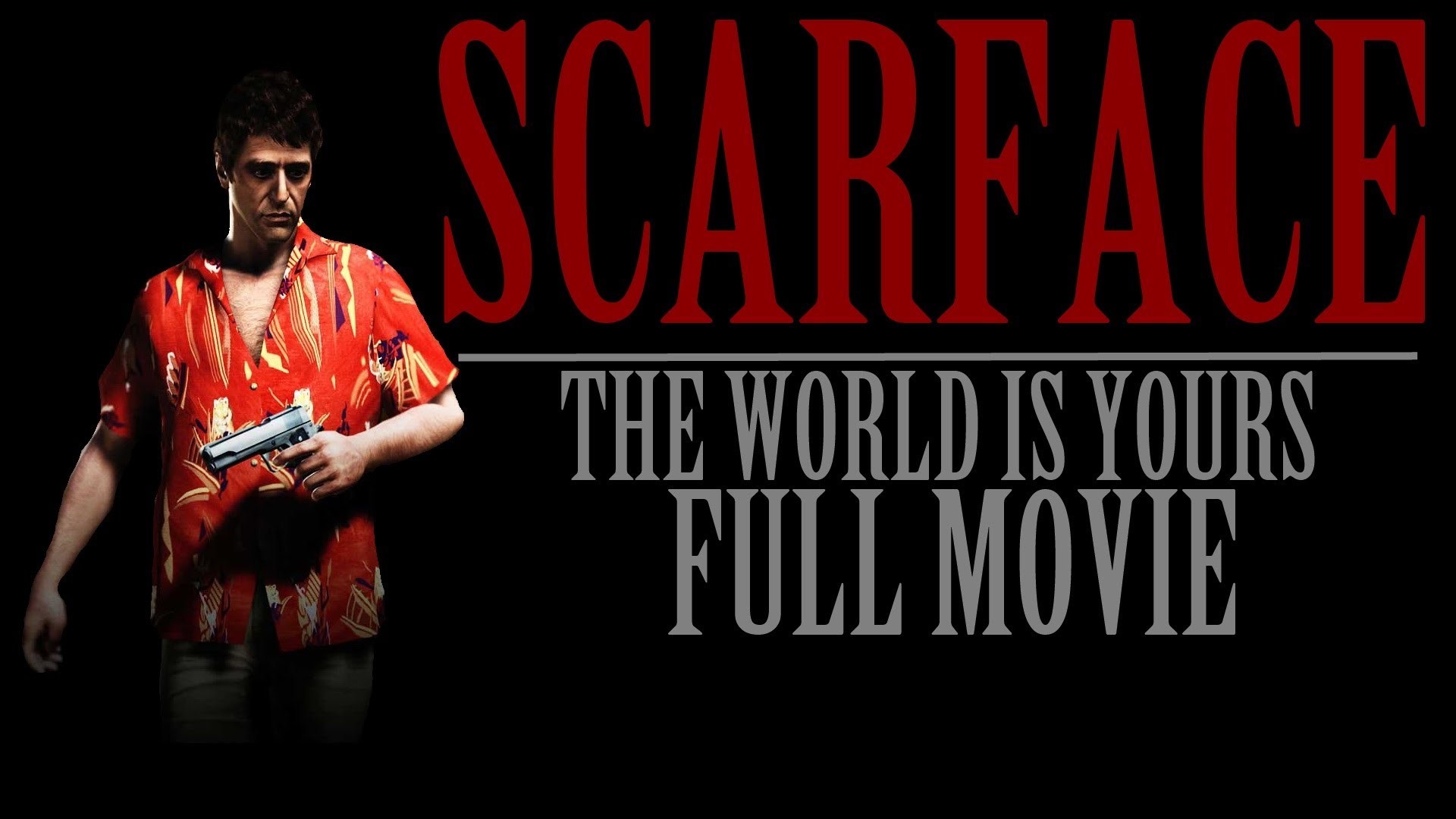 1920x1080 Scarface The World Is Yours: Full Movie (All Game Cutscenes) HD - YouTube