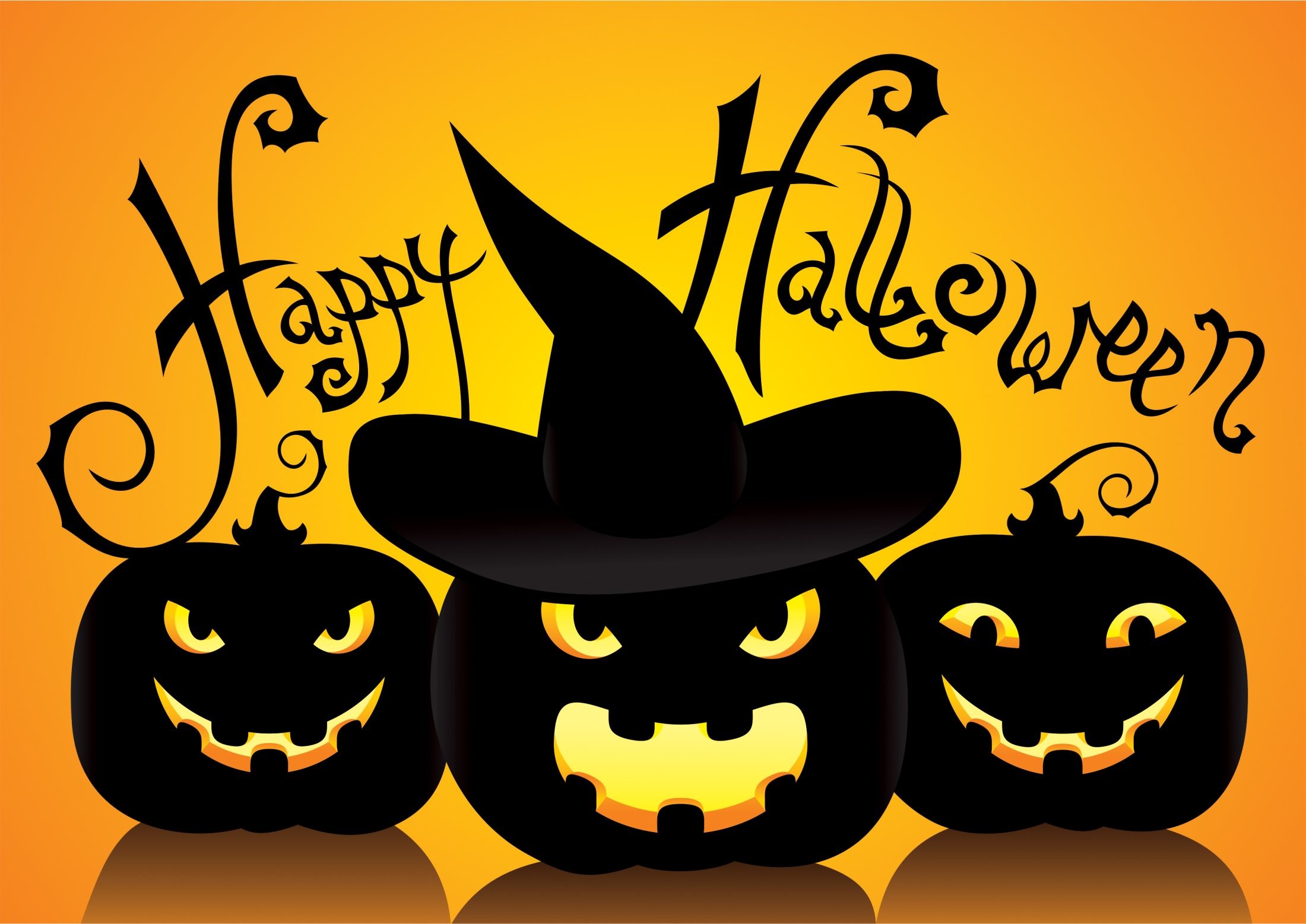 2200x1557 Happy Halloween HD Wallpaper