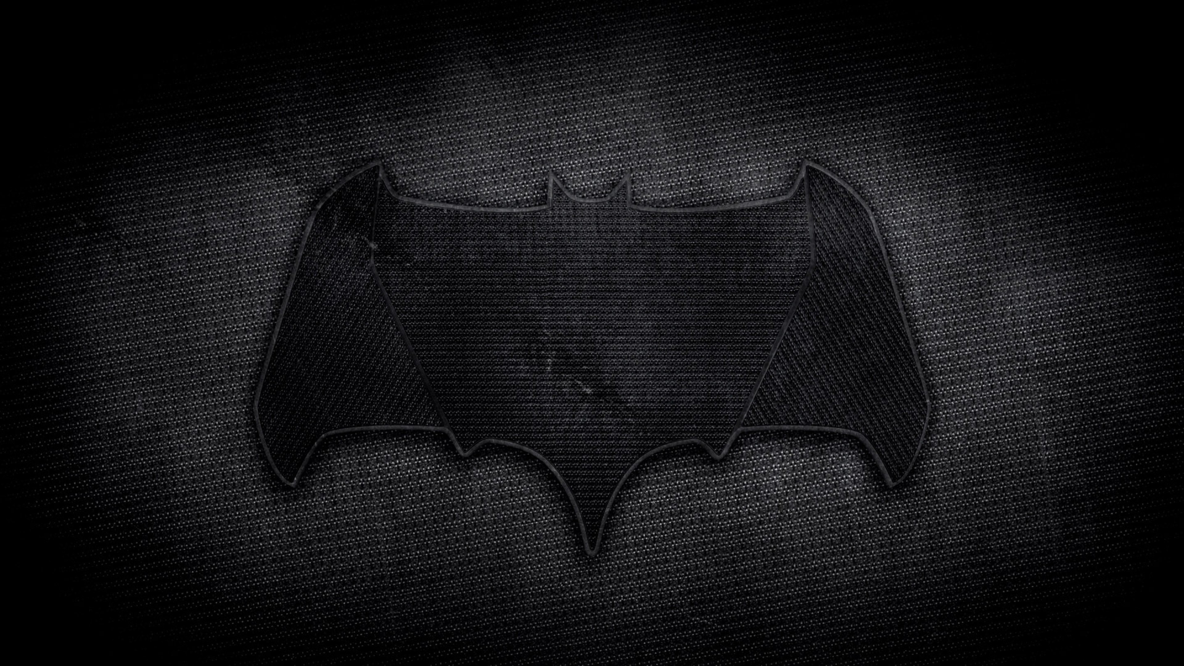 3840x2160 Batman Dark Leather Logo