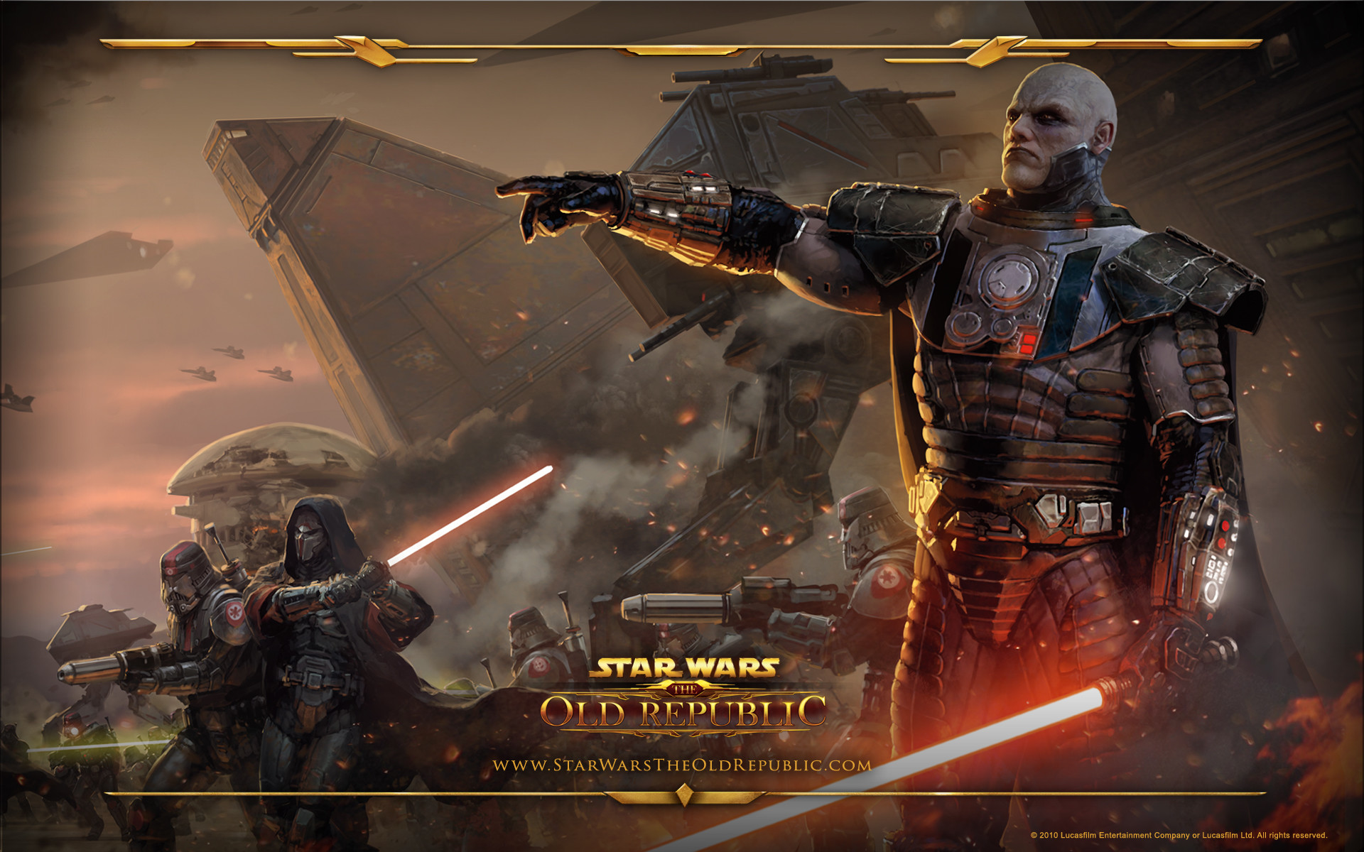 1920x1200 Star Wars: The Old Republic Wallpaper Sith Armt